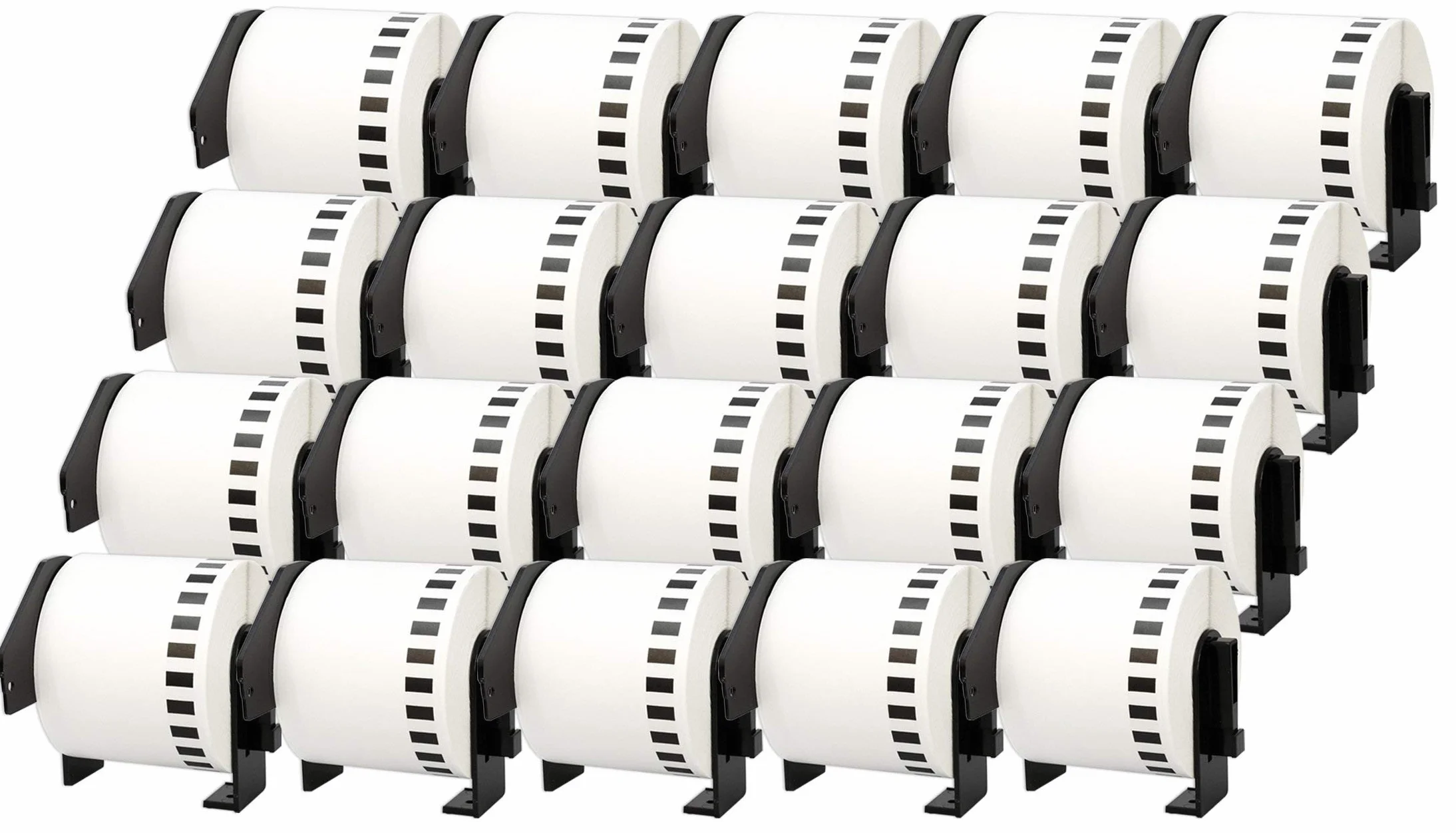 Brother DK-22205 Étiquettes Blanches Continues 62 mm x 30,48 m Compatibles QL-700 710W 500 550