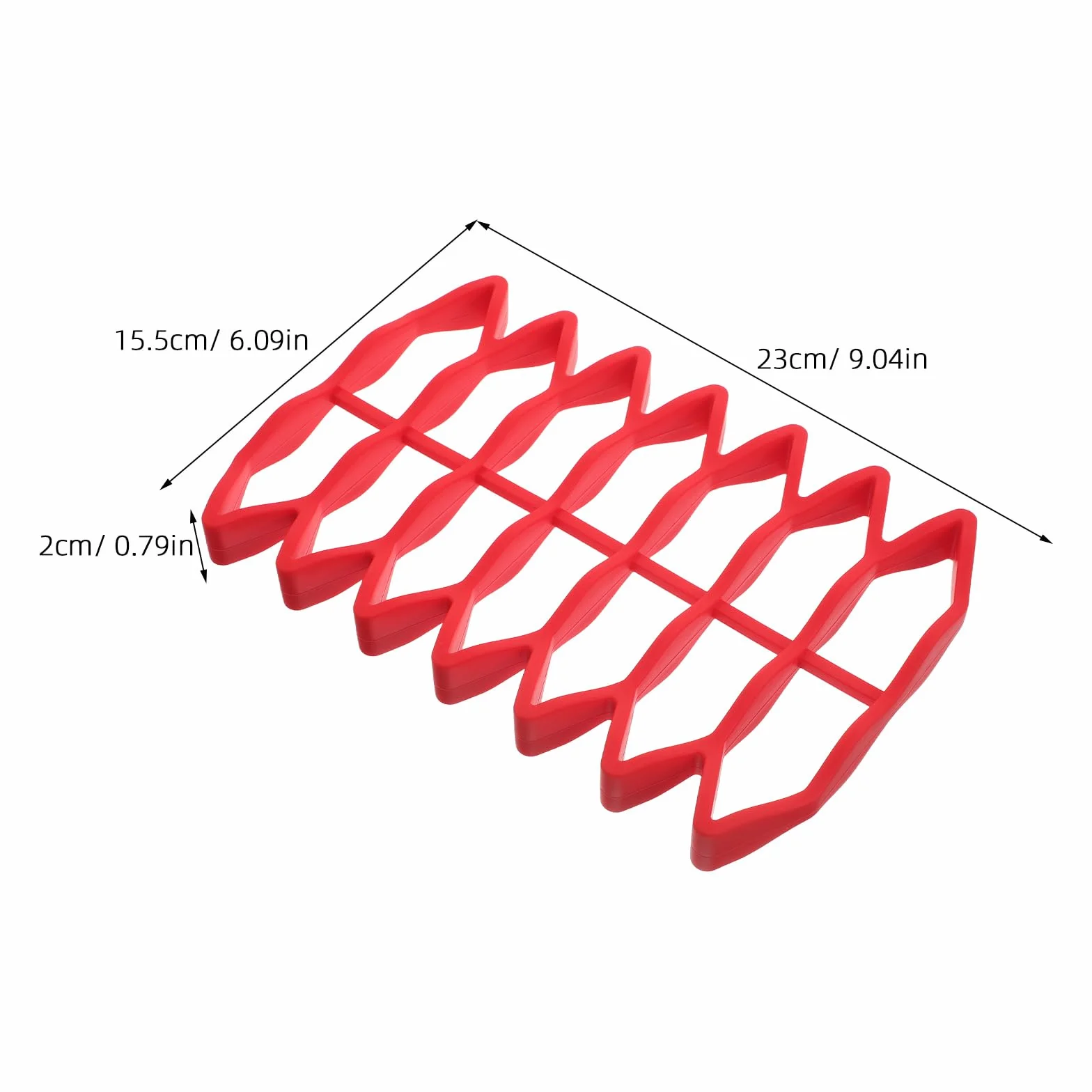 DECHOUS Protège-courrier en Silicone Rouge Étanche Joint de Protection pour Documents