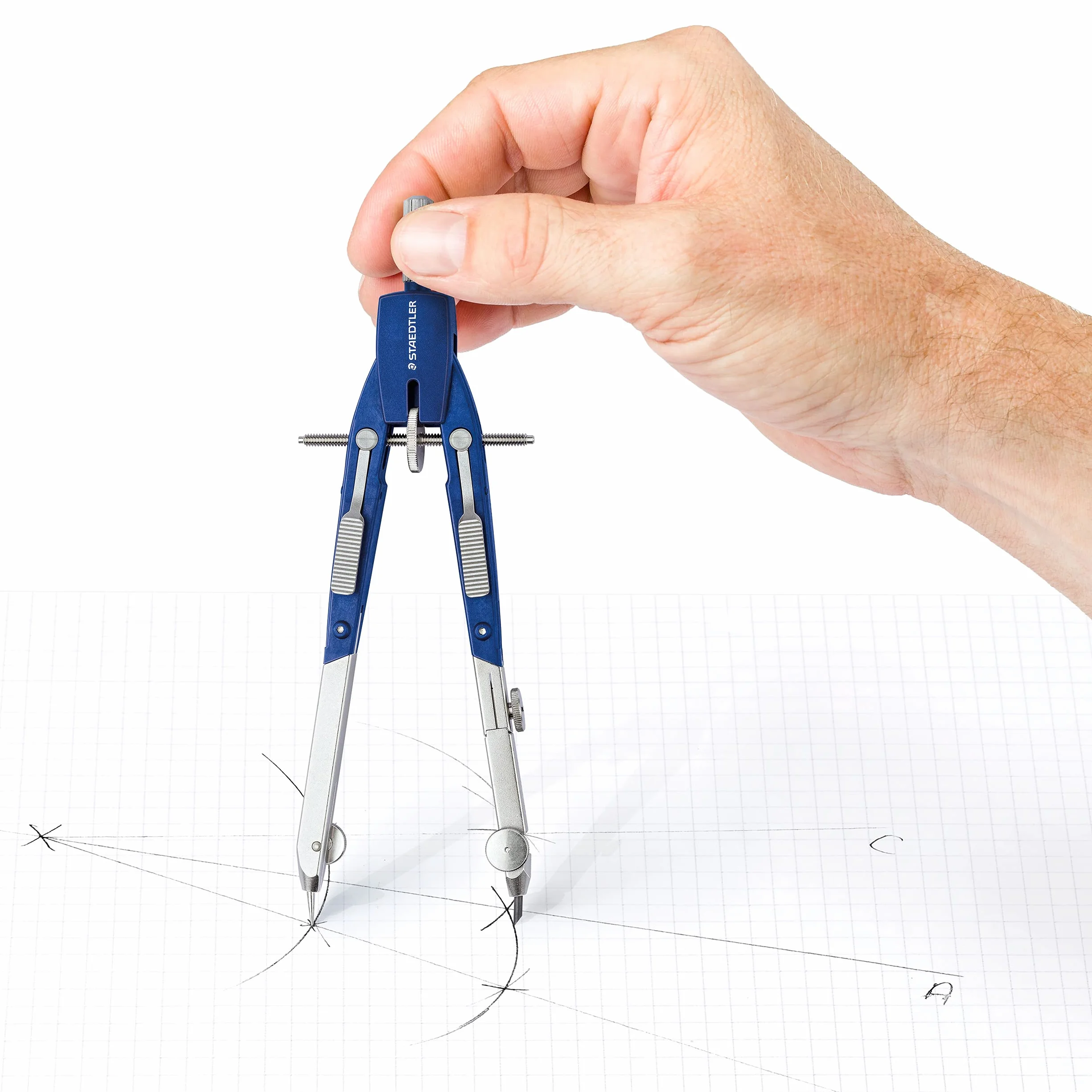 Staedtler Mars comfort 552 Coffret compas avec élément mine et accessoires