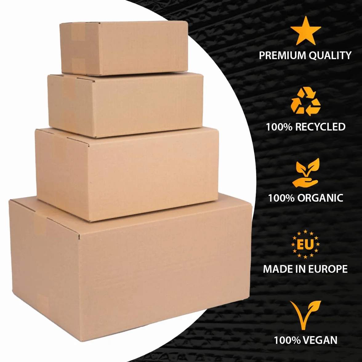 Cartons colis simple cannelure 20 x 15 x 9 cm brun