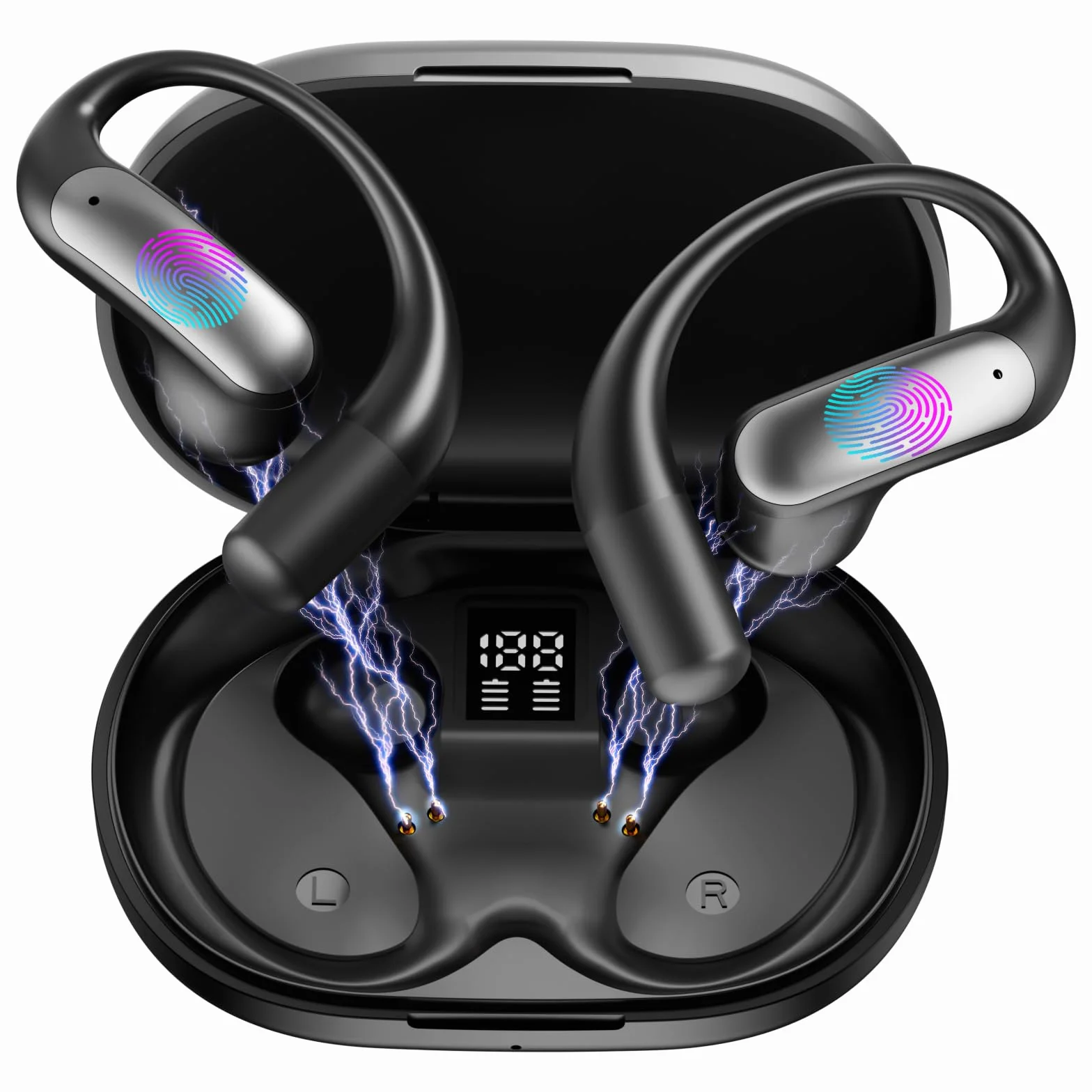 AI Ecouteur Traducteur Instantané 4-en-1 144 Langues Bluetooth