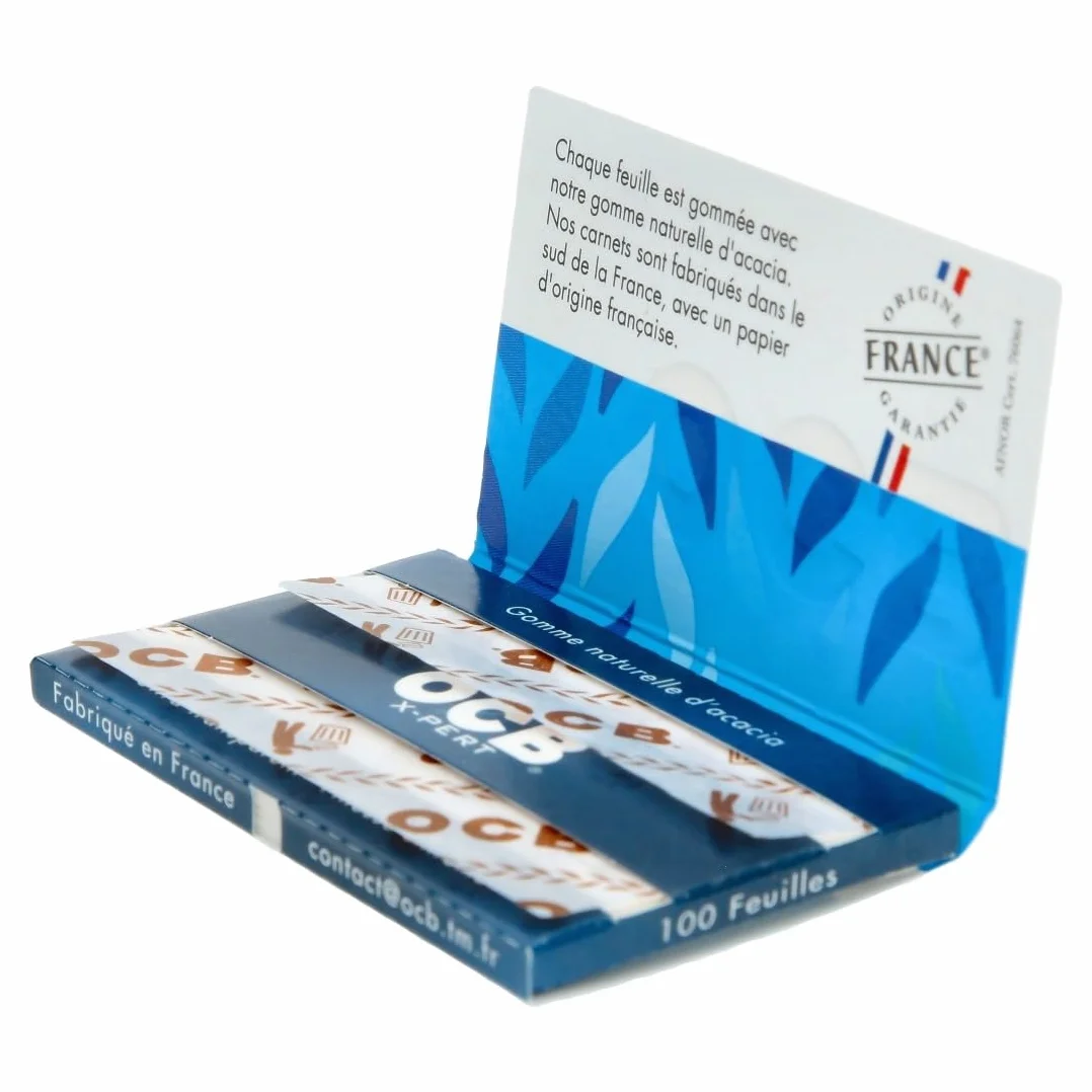 Cartine Rouler OCB X-Pert Corte Doppie Blu 25 Libretti