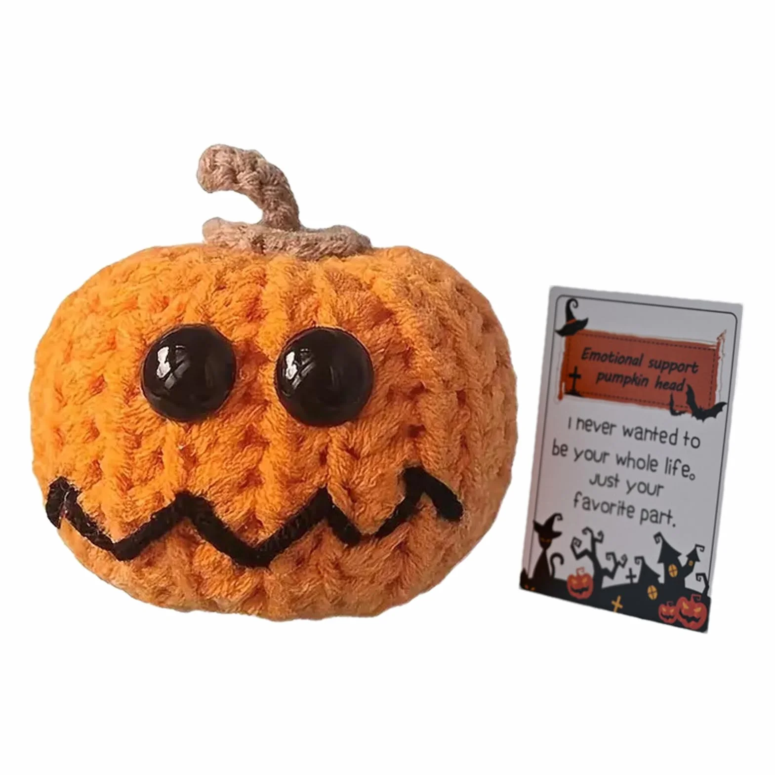 Crochet Décoratif avec Carte Motivante, Cadeau Inspirant pour Maison Bureau Anniversaire