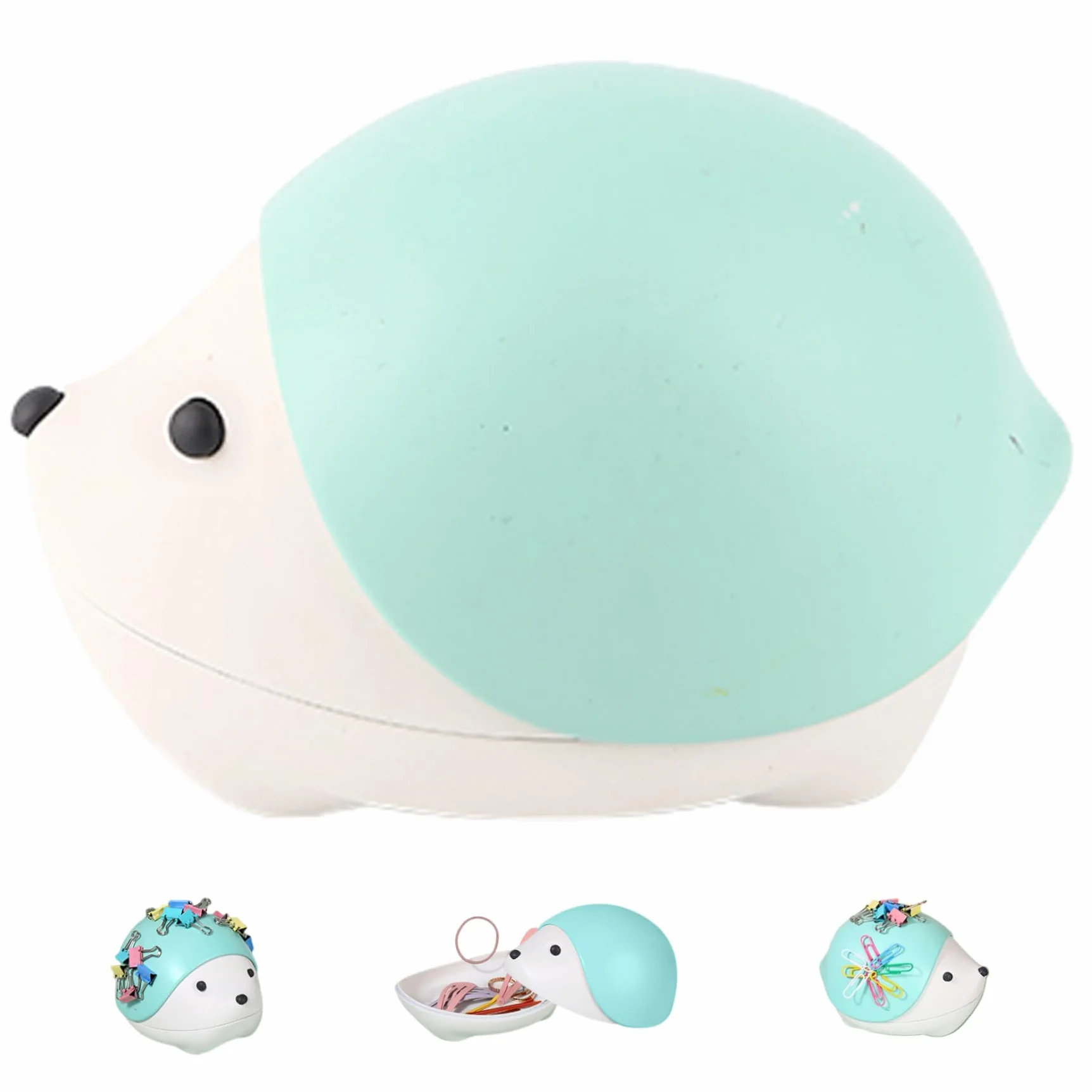 Support de papier magnétique en forme de hérisson mignon