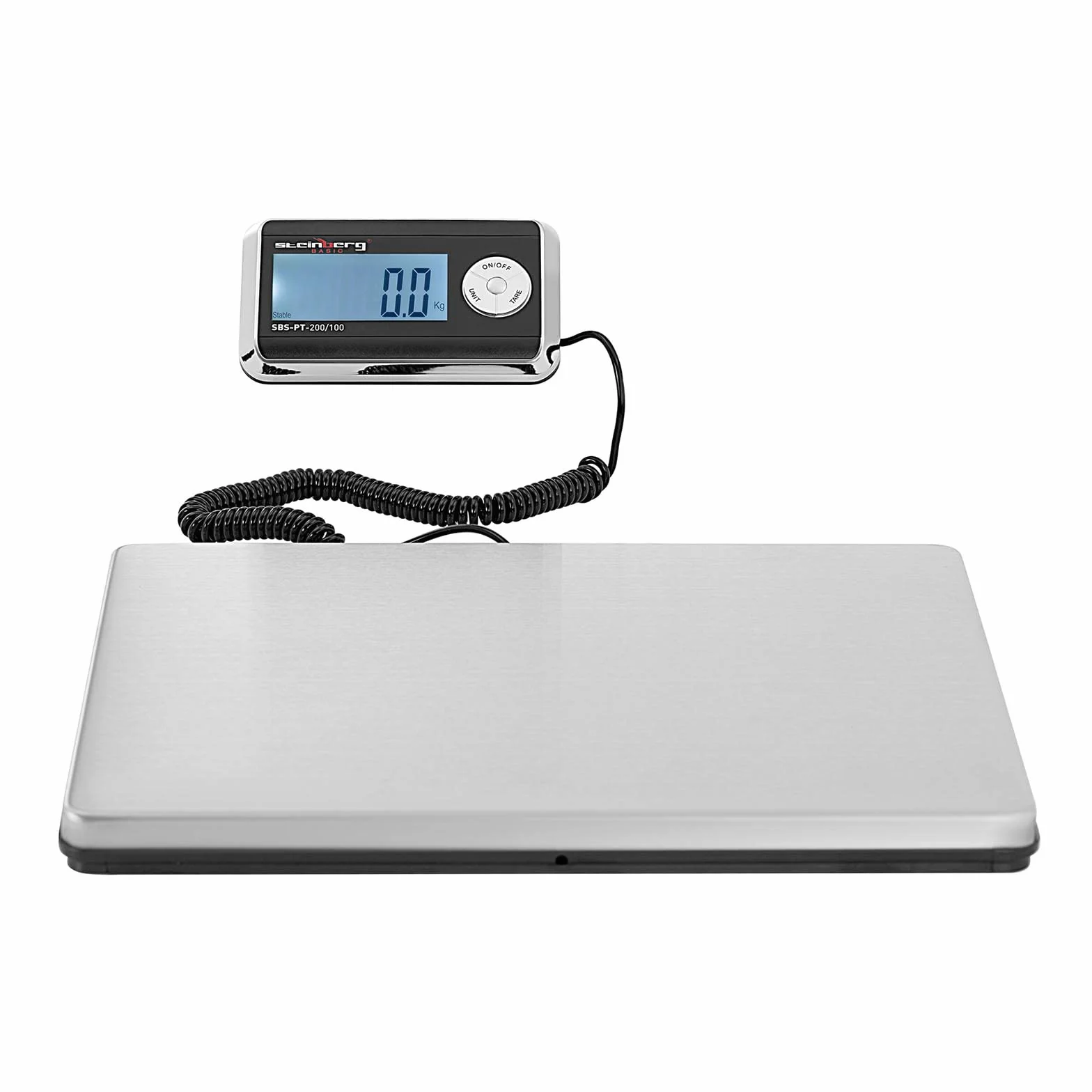 Steinberg Balance Professionnelle Pèse-colis Pèse Paquet SBS-PT-200/100 200kg/100g 31x38,5cm LCD