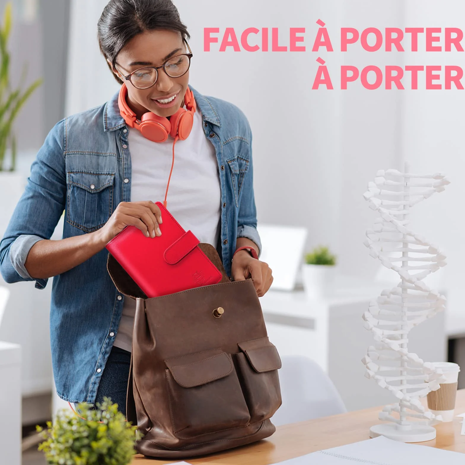 Classeur Budget A6 Enveloppe Budget Carnet Planner Organisateur Rouge