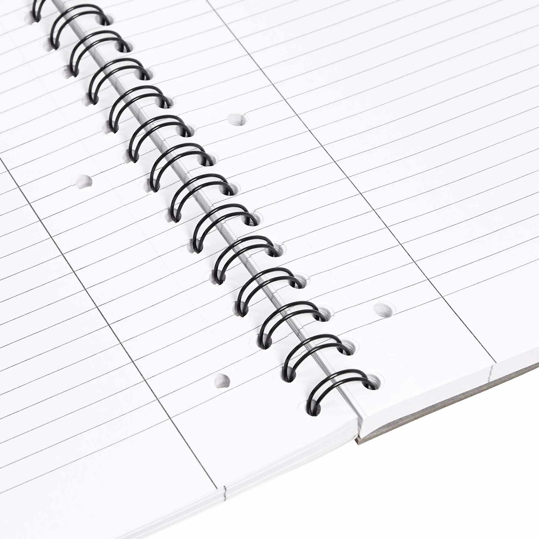 Amazon Basics Cahier à reliure spirale A4+ 100 feuilles 80 g/m² lot de 3 Rouge