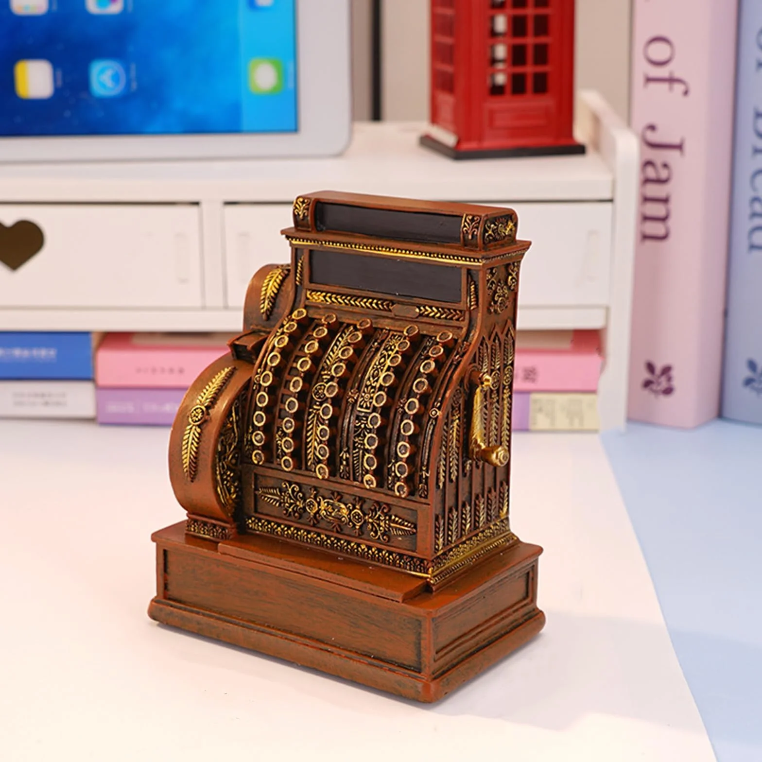 Machine à Ecrire Rétro Vintage Mini pour Auteurs Cadeau