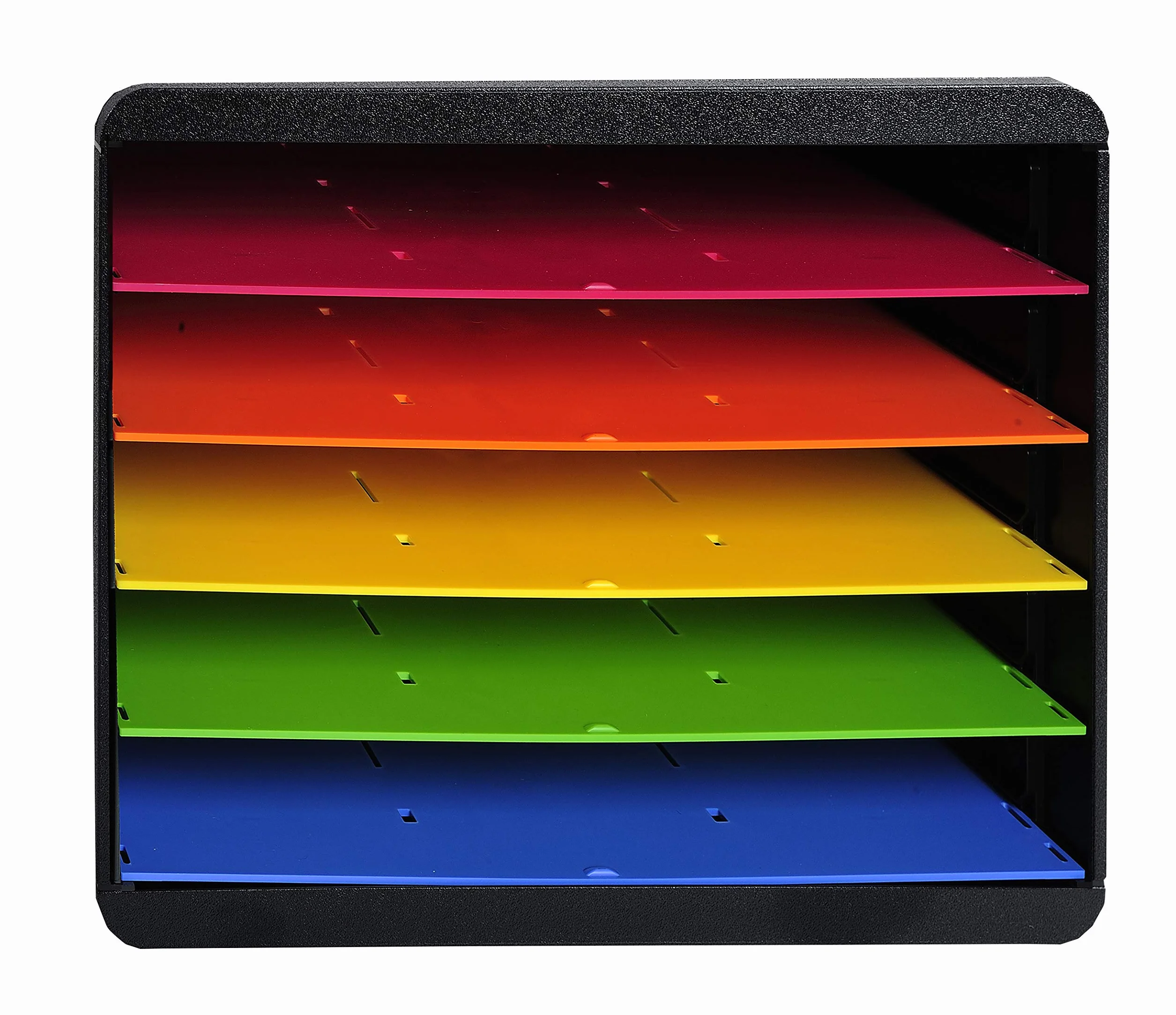 Exacompta Trier Horizon 5 compartiments A4+ Noir arlequin 27x35,5x27,1 cm