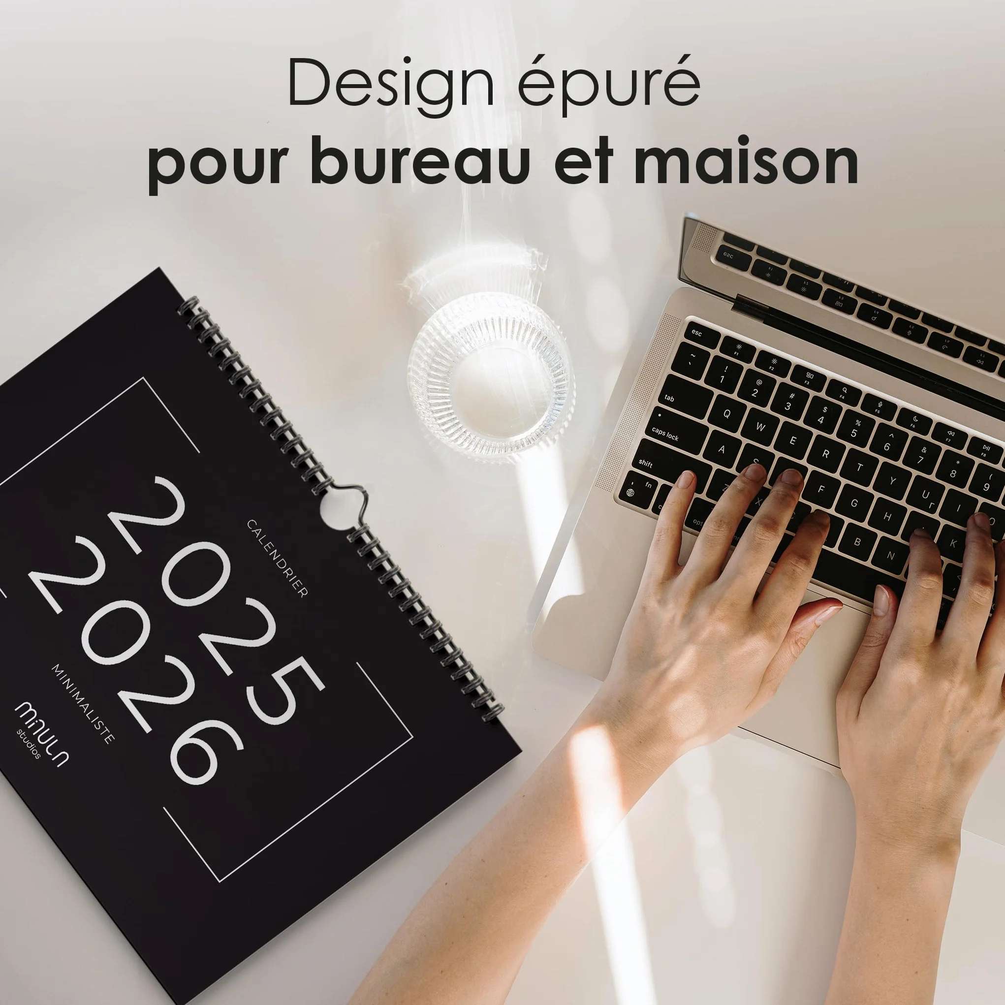 Calendrier Mural 2026 A4 Planificateur Annuel Mensuel Vue Mensuelle Maison Bureau