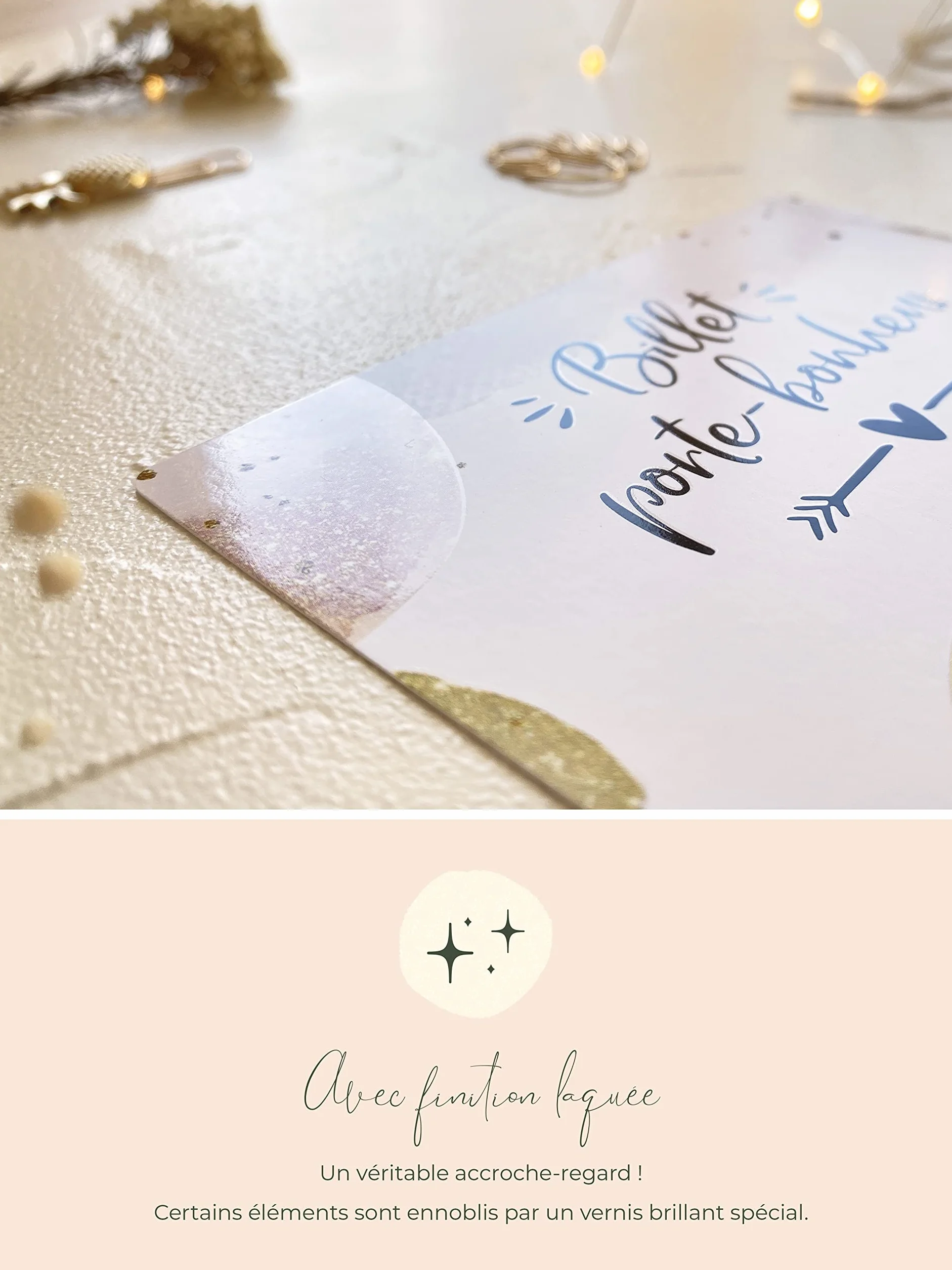 Carte à gratter Marraine demande avec enveloppe