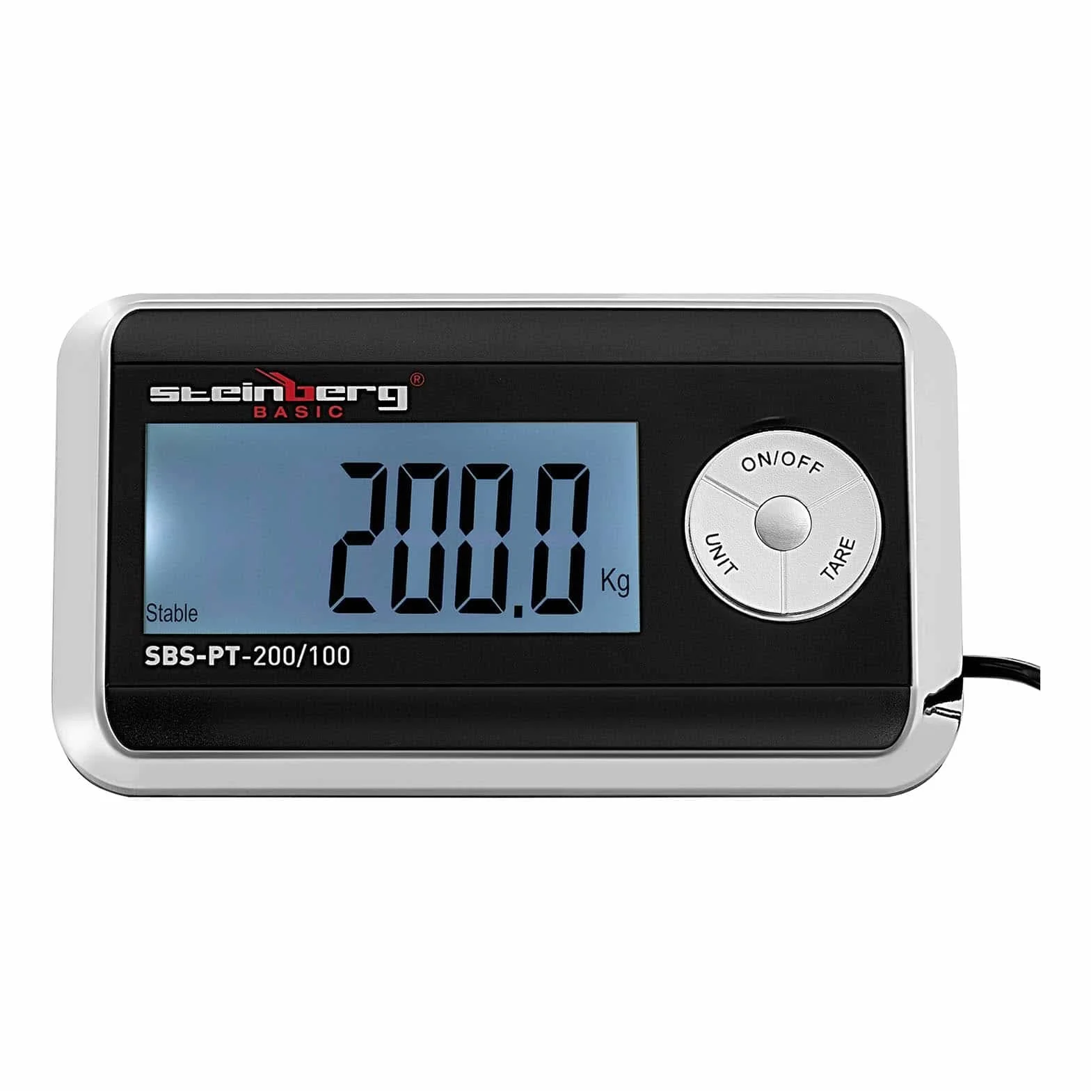Steinberg Balance Professionnelle Pèse-colis Pèse Paquet SBS-PT-200/100 200kg/100g 31x38,5cm LCD