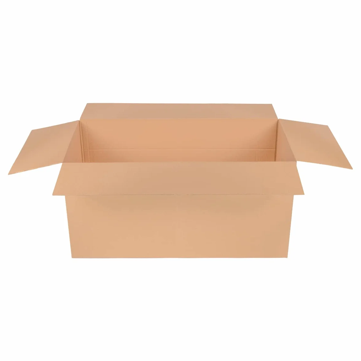 Carton pliable 1200 x 600 x 600 mm Arbre BC rainure hauteur 200, 400 mm DHL marron