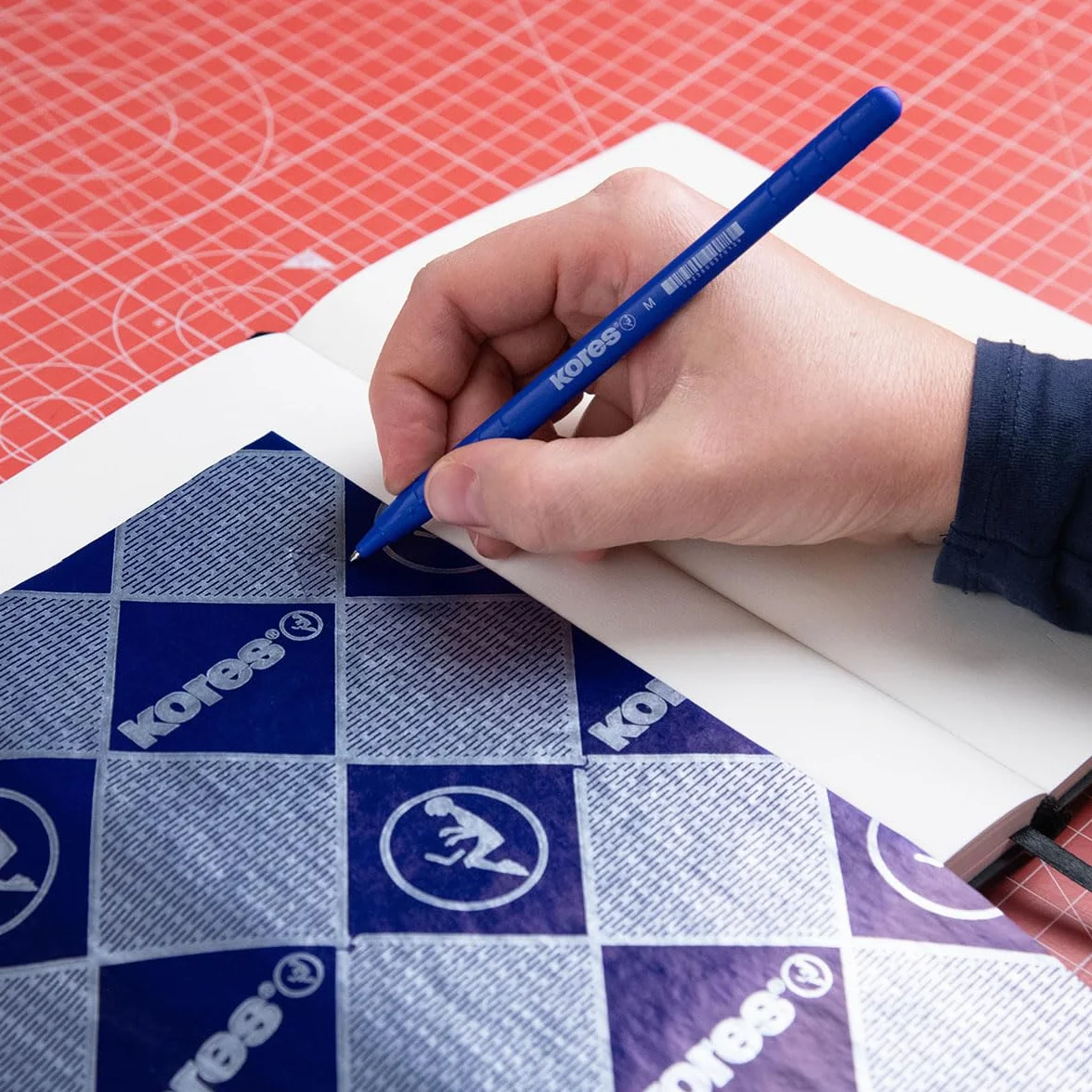 Kores 78478P feuillets DIN A4 bleu 100 feuilles