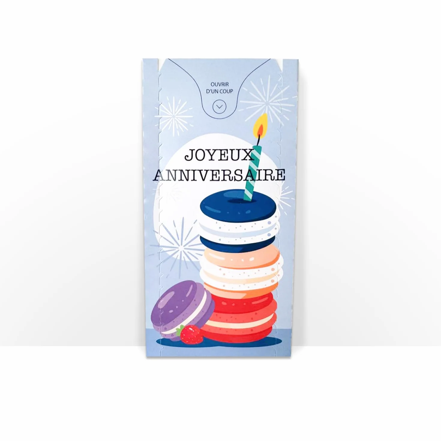 Notta&Belle Carte d'anniversaire Explosion Confettis Surprise Drôle Originale pour Homme Femme