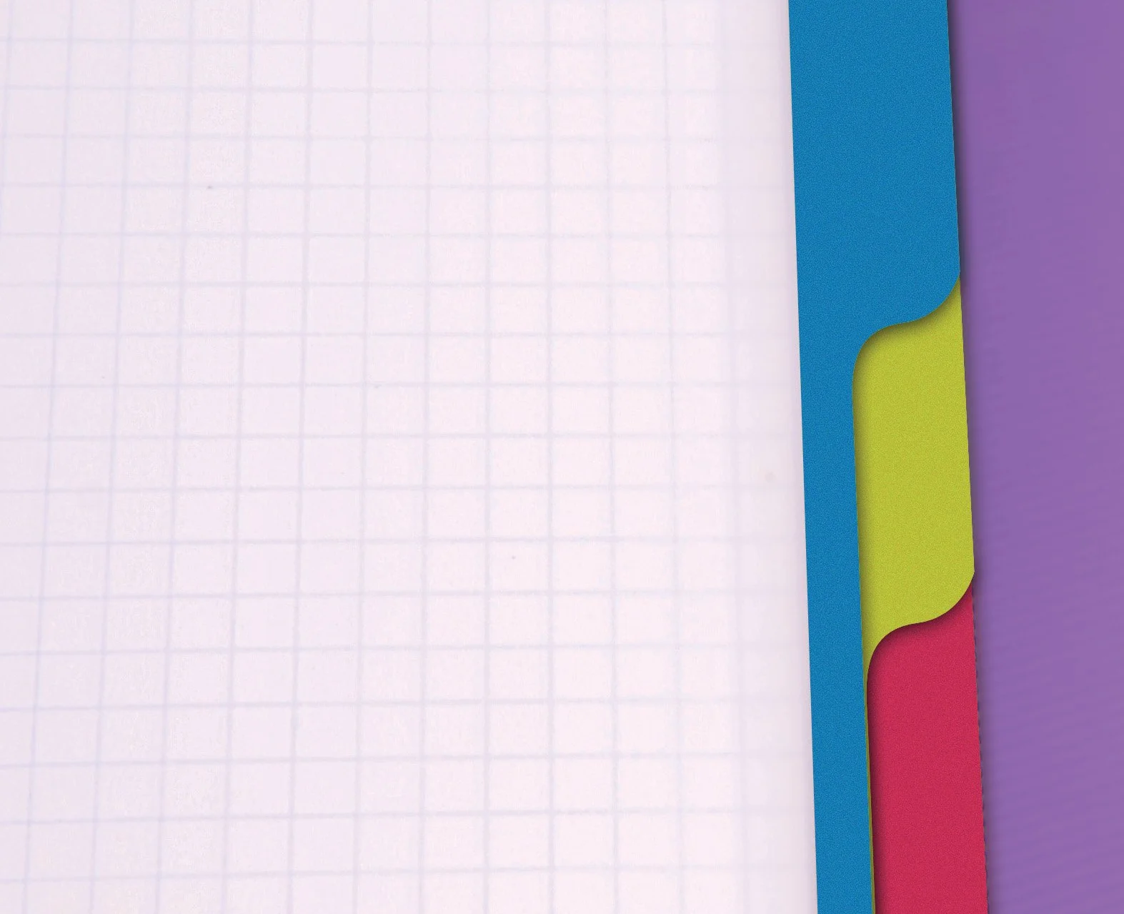 Clairefontaine Linicolor Intensive Evolutiv'Book A5+ 16x21cm Carnet à Spirale Perforé 180 Pages Petits Carreaux 90g