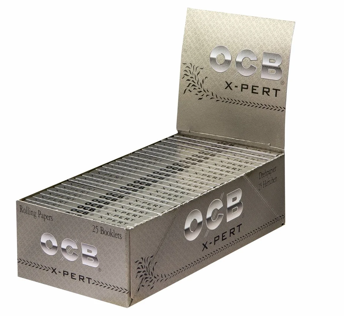 OCB 15430 X-PERT Papier Court Argenté