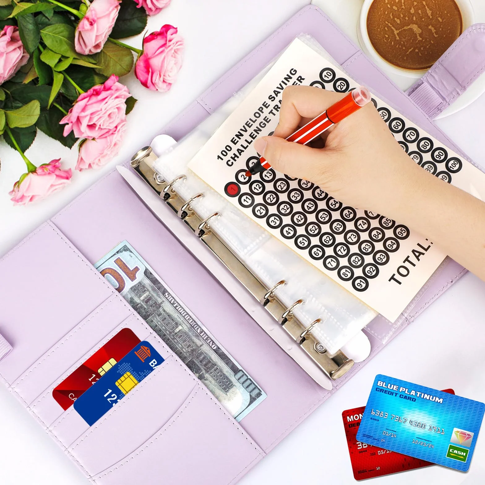 Enveloppe Saving Challenge, Livre d'épargne d'argent, Livre d'épargne de poche