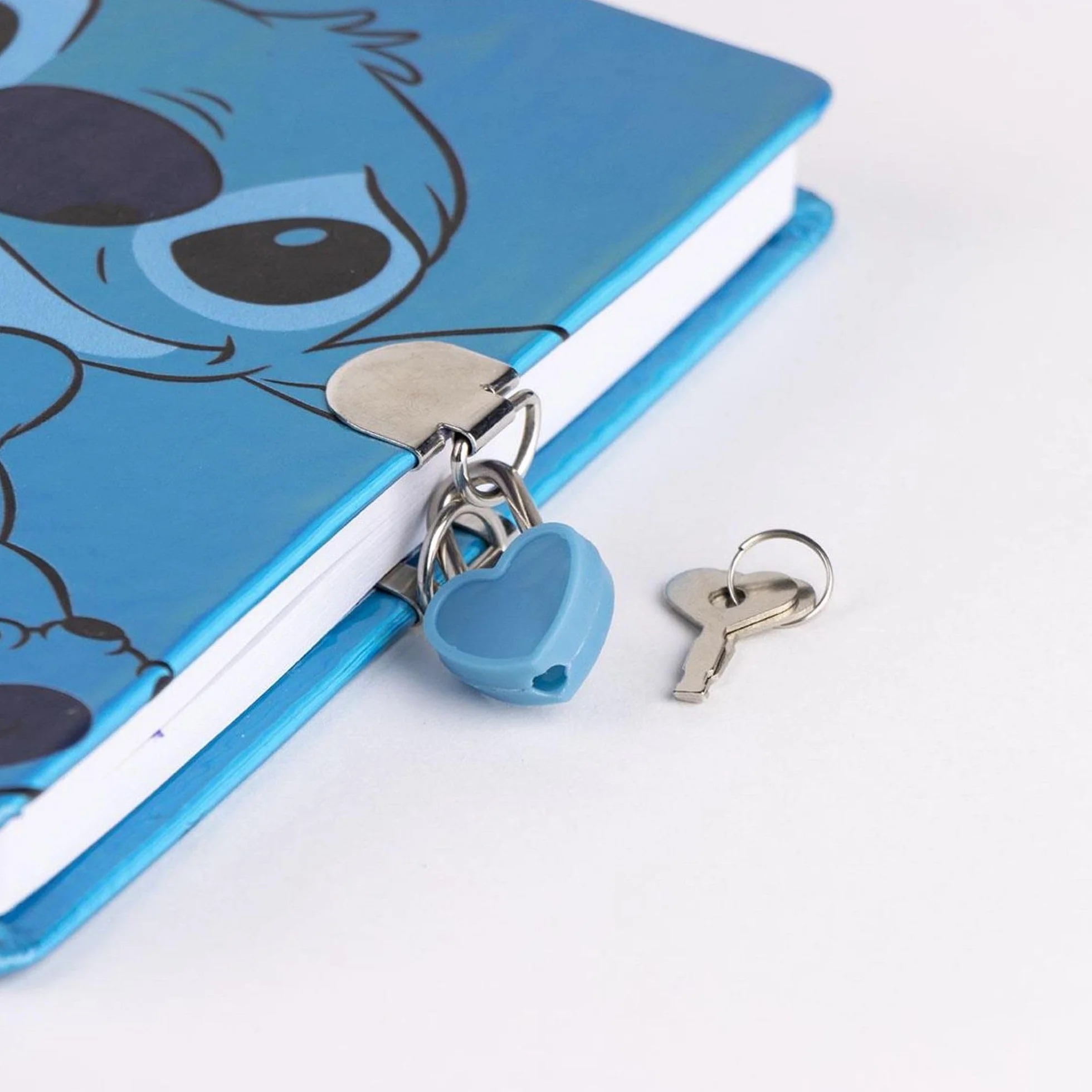 Journal Intime Stitch Couverture Rigide Bleu Cadenas Haute Sécurité Coffret Cadeau Original Espagne
