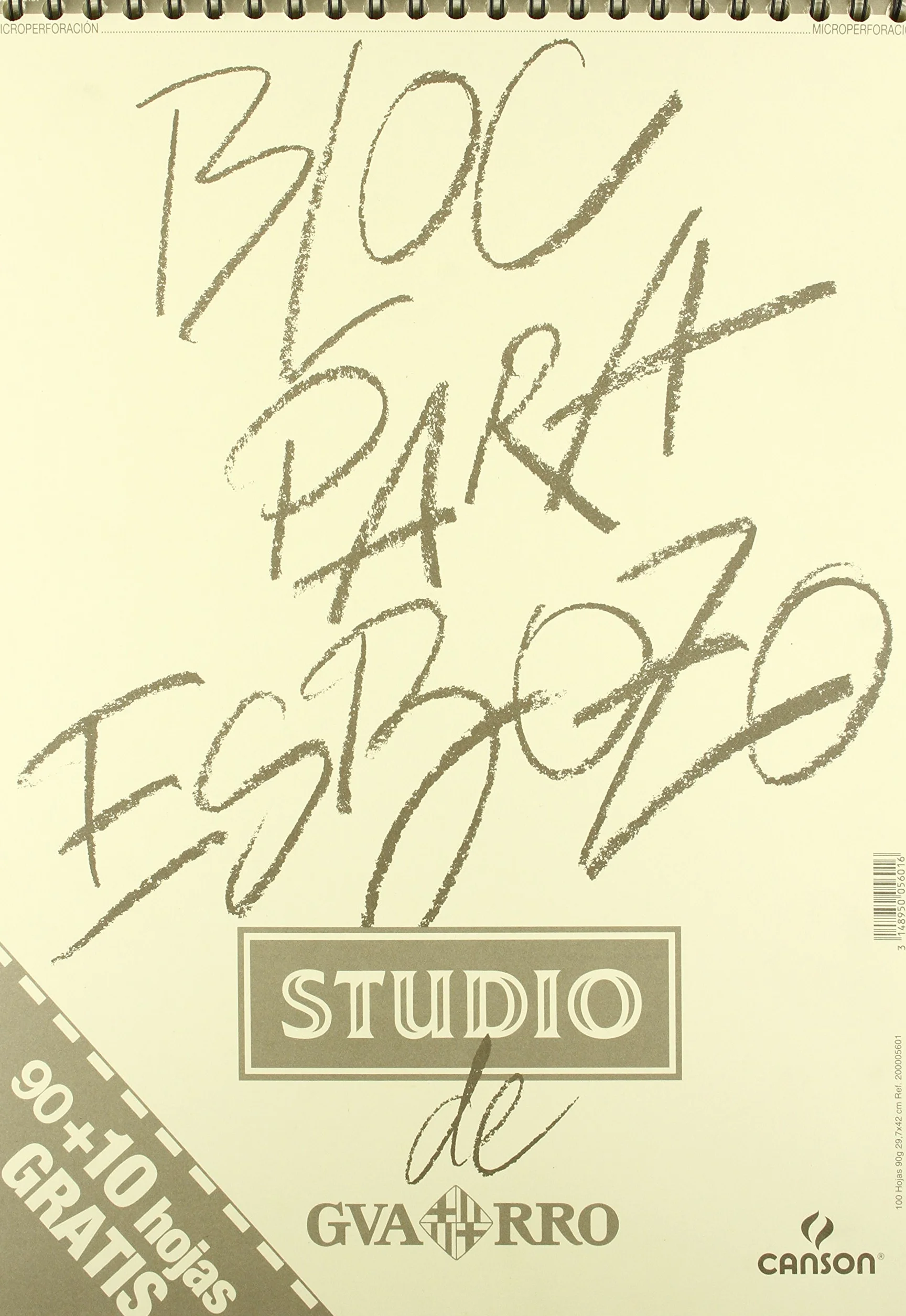 Guarro 5601 Carnet à croquis 100 Pages