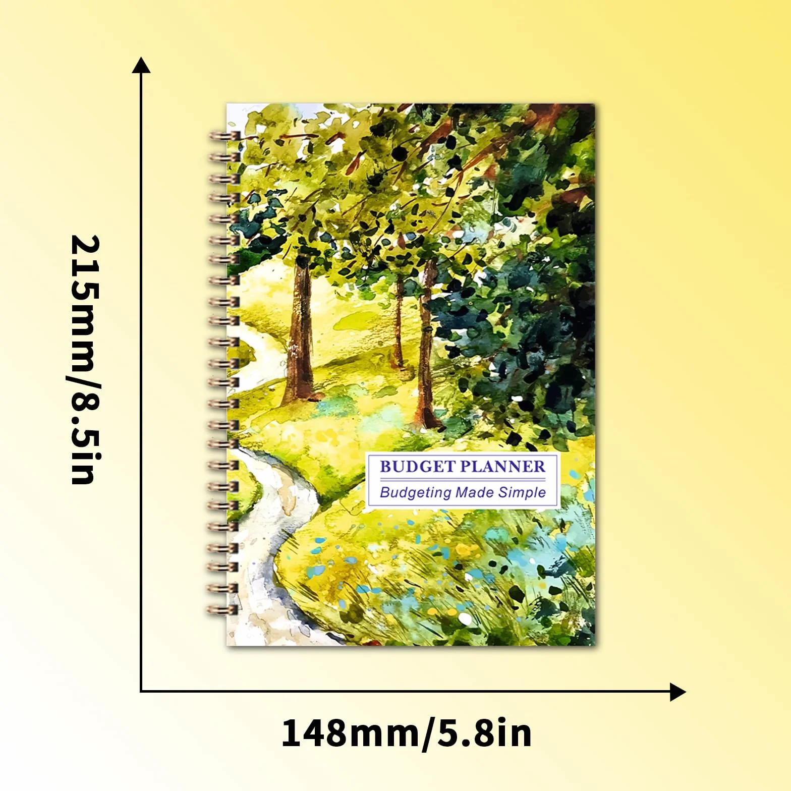 Classeur Budget A5 Mensuel Suivi Financier Planificateur 1 an