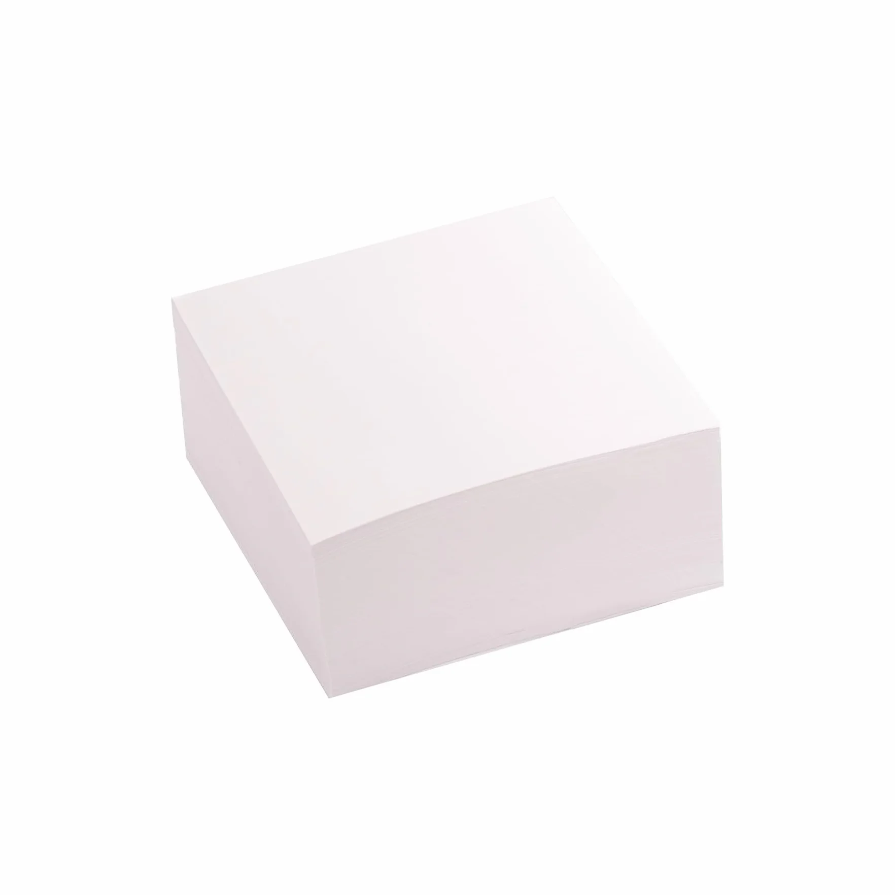 Bloc-notes 350 feuilles 85 x 85 x 40 mm Blanc D.RECT Insert de Remplacement