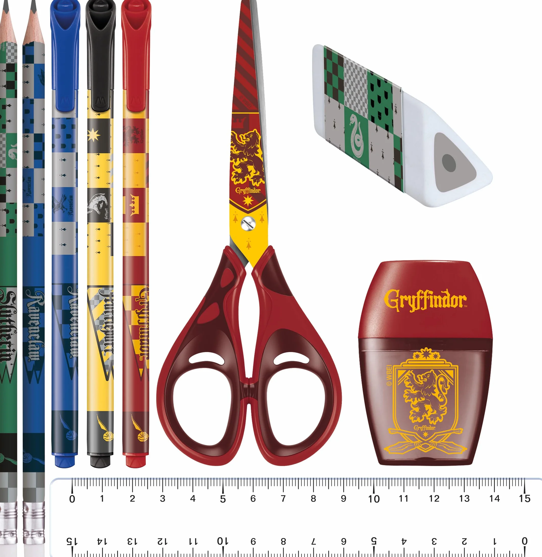 Maped Trousse de Fournitures Scolaires Harry Potter 10 pièces