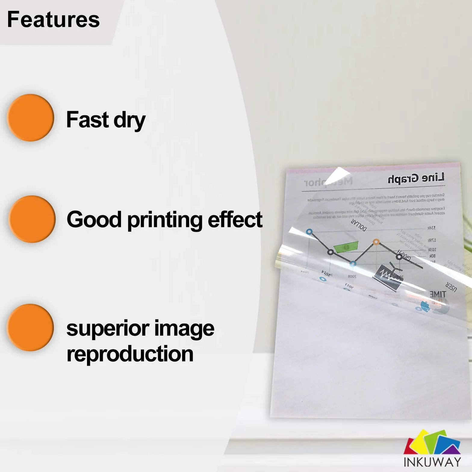 Papier Transparent Imprimable Laser A3 50 Feuilles OHP