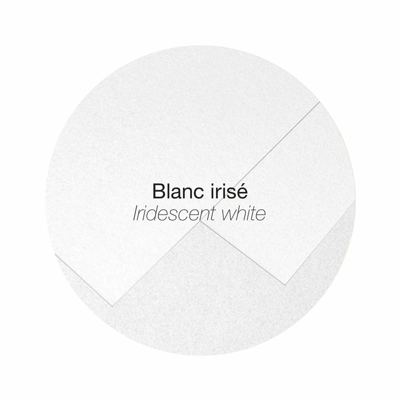 Clairefontaine Cartes Simples DL 10,6x21,3cm 210g/m² Blanc Irisé Papier Premium Lisse Paquet de 25