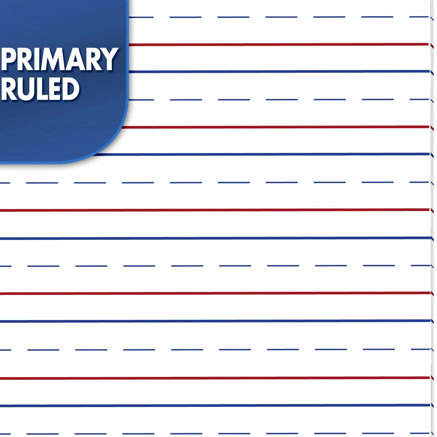 Mead Primary Journal Kindergarten Lot de 2 carnets de notes 100 feuilles 200 pages 9 3/4 x 7 1/2 pouces