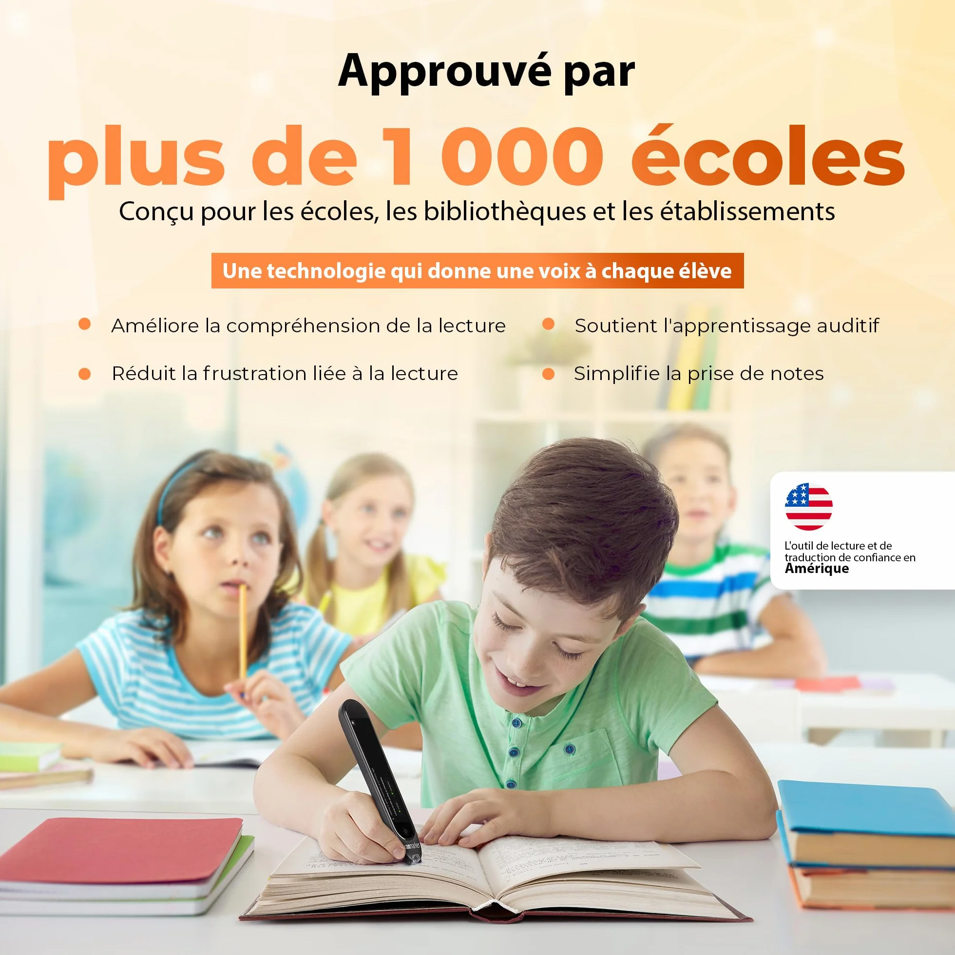 Scanmarker Pro Stylo de Traduction et de Lecture 100 Langues