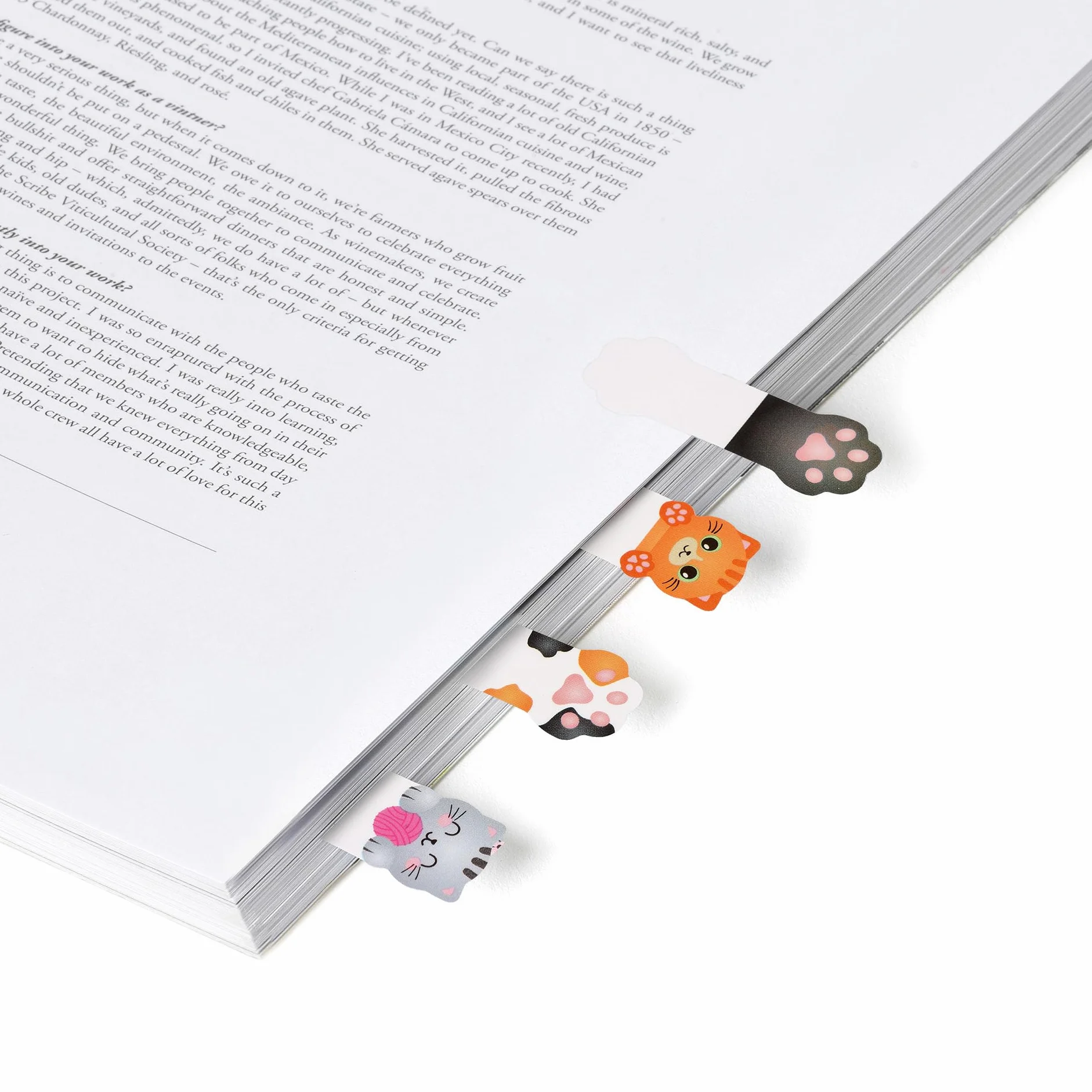 LEGAMI Marque-pages repositionnables Chats Keep In Mind