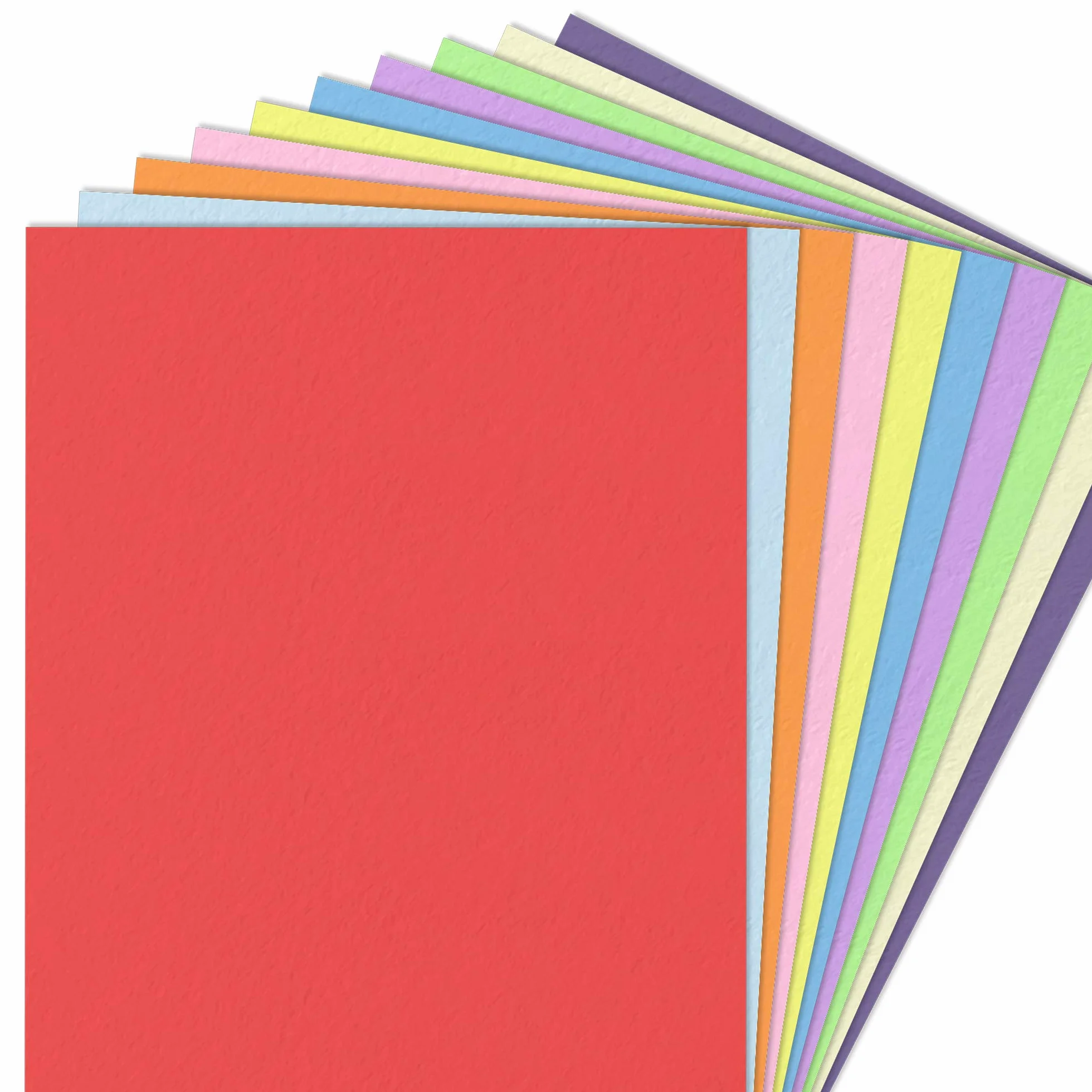 TownStix Papier Couleur Cartonné A4 120 g/m² 10 Couleurs 100 feuilles