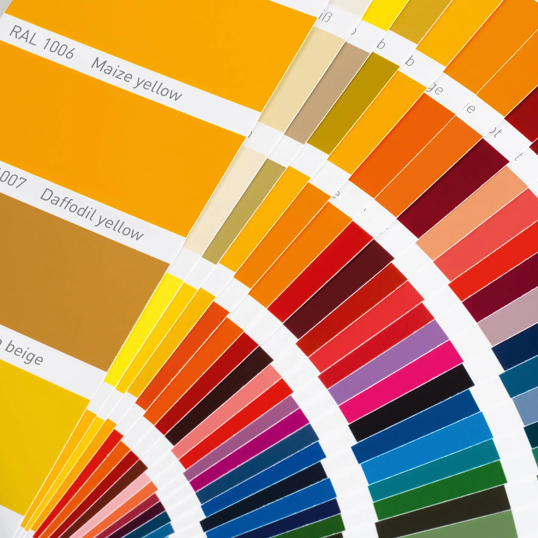 RAL K7 Nuancier de Couleur 216 Teintes Brillantes 5 Langues