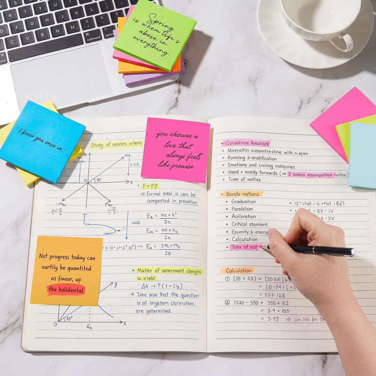 Bloc-notes autocollants 76 x 76 mm 24 blocs couleurs vives pour bureau maison présentations