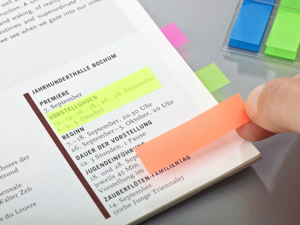 Post-It Marque-Pages Translucides 100 Pièces 11.9 x 43.2 mm
