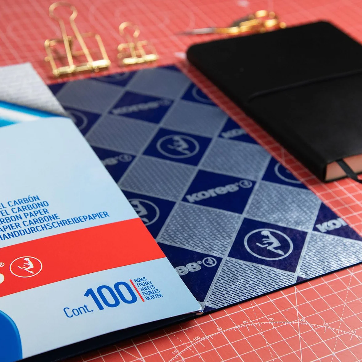 Kores 78478P feuillets DIN A4 bleu 100 feuilles