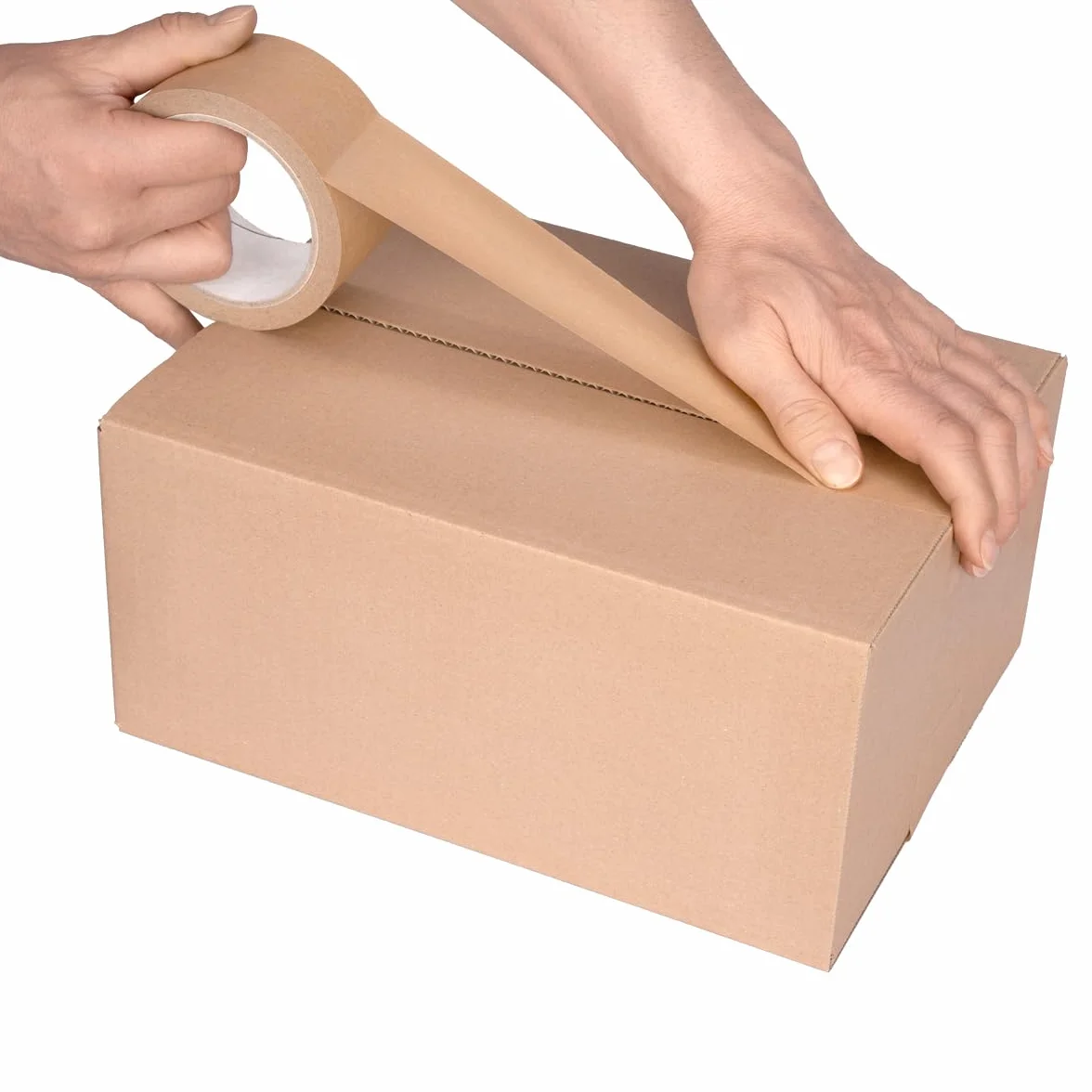 Cartons colis simple cannelure 20 x 15 x 9 cm brun