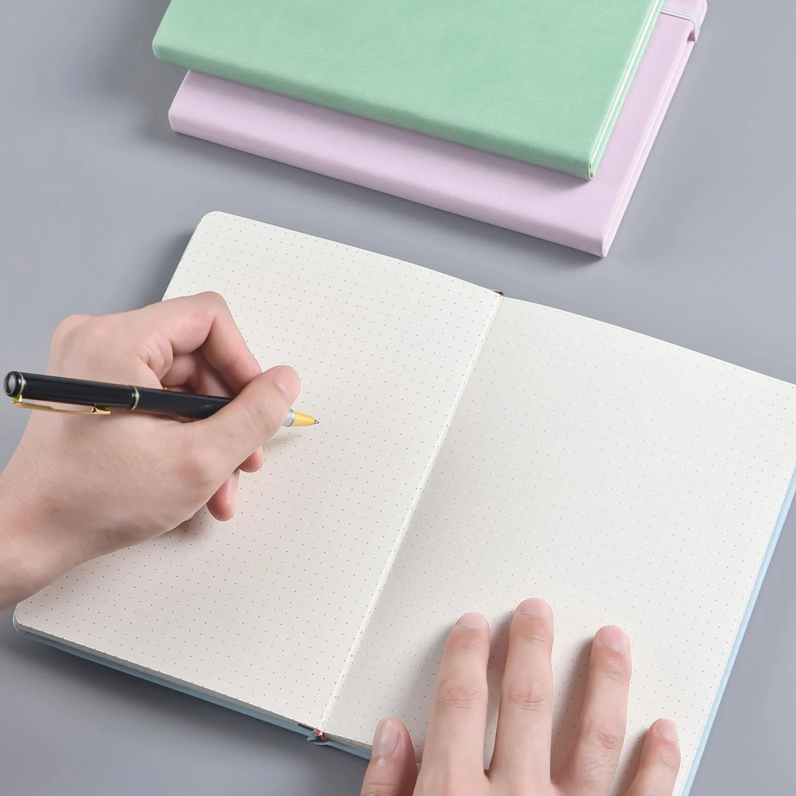 Carnet Bullet Journal Pointillé A5 120gsm 172 Pages Noir