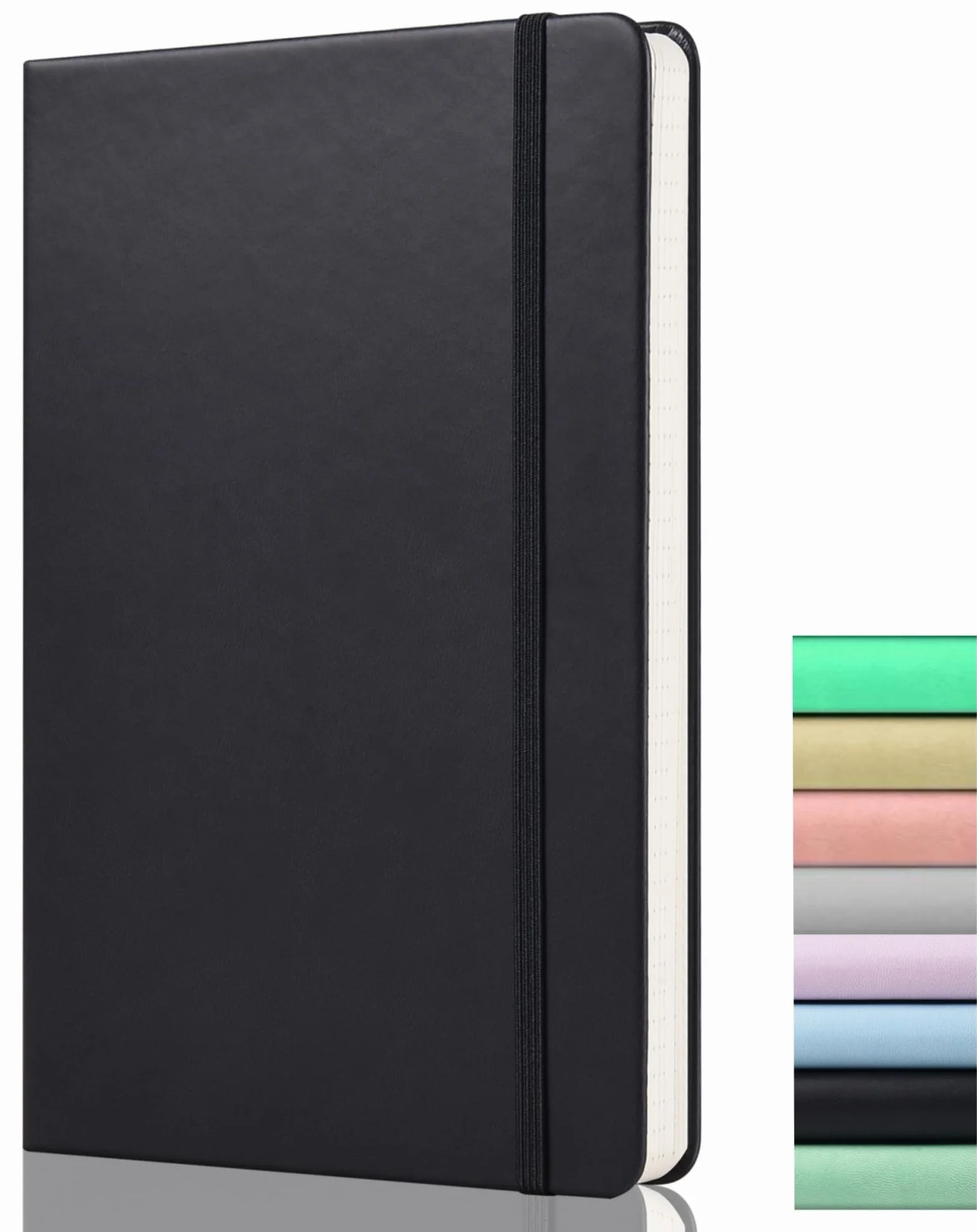 Carnet Bullet Journal Pointillé A5 120gsm 172 Pages Noir