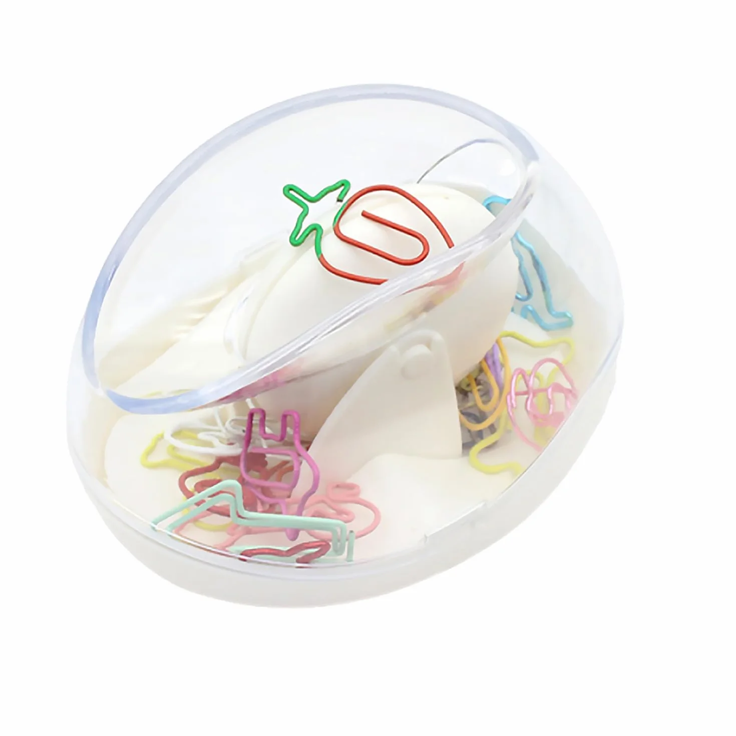 Support de Trombone Magnétique Transparent, Distributeur, Boîte de Rangement pour Bureau, École (1 Pièce)