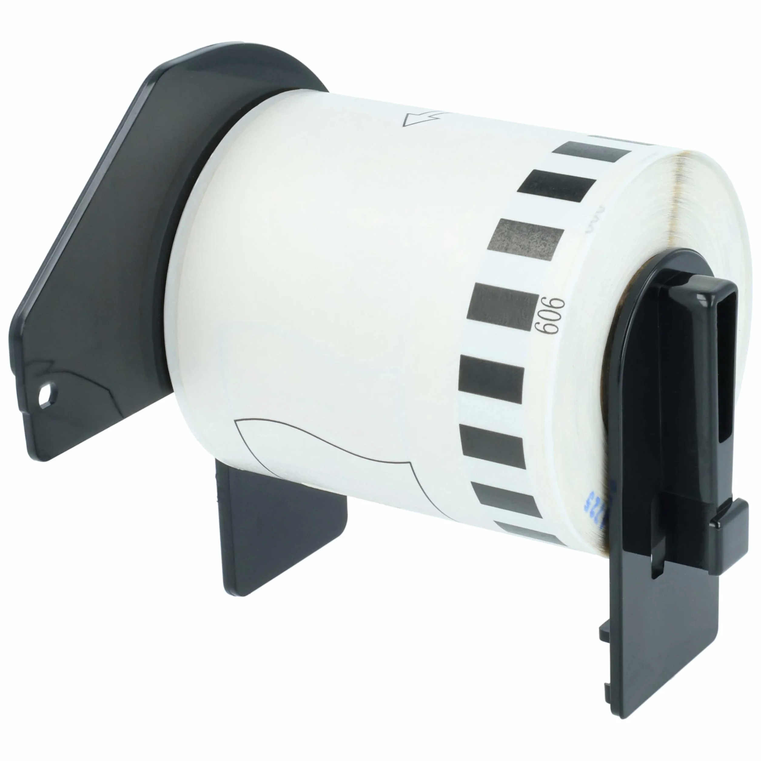 vhbw Rouleau d'étiquettes 62mm x 15,24m remplacement Brother DK-22606 pour étiqueteuse