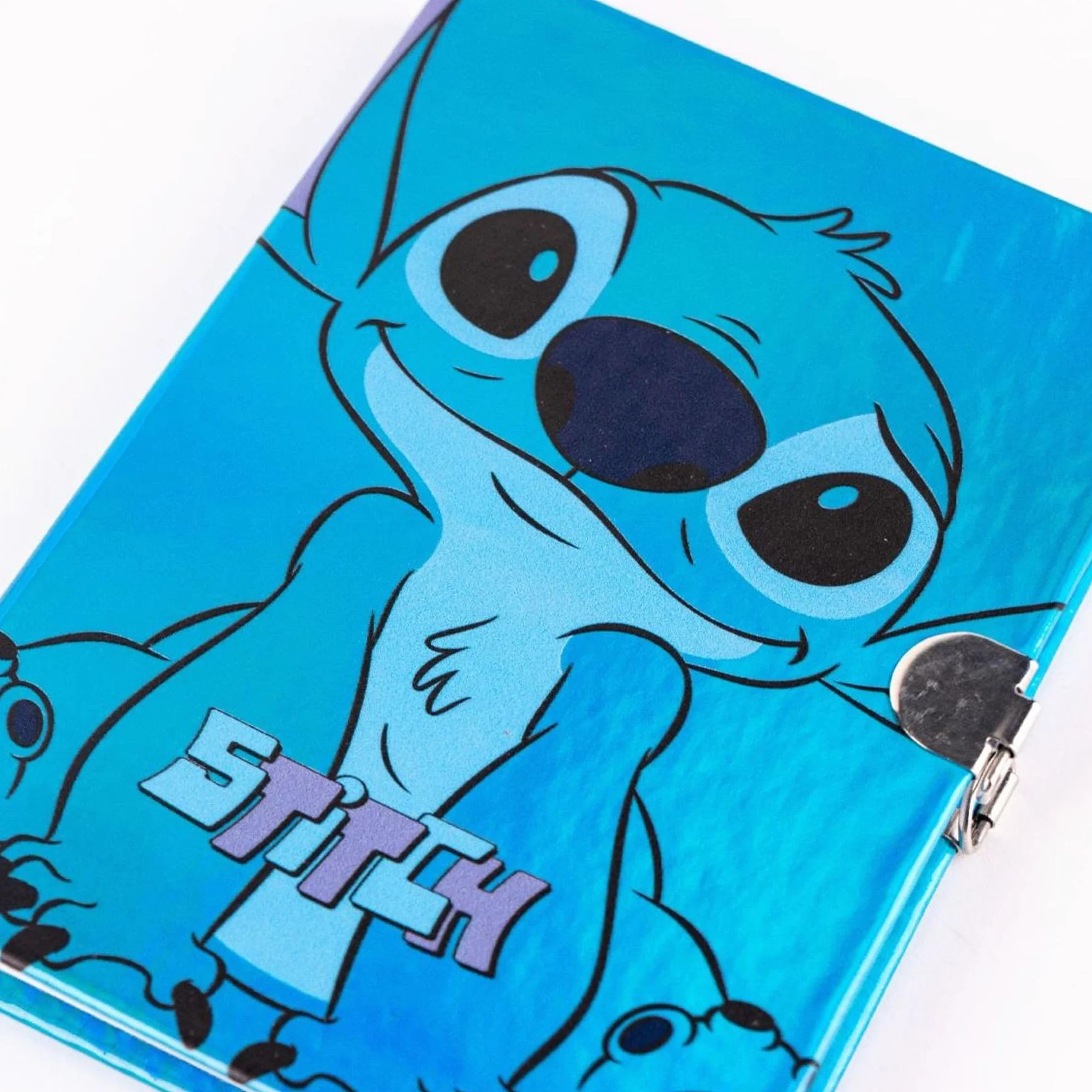 Journal Intime Stitch Couverture Rigide Bleu Cadenas Haute Sécurité Coffret Cadeau Original Espagne