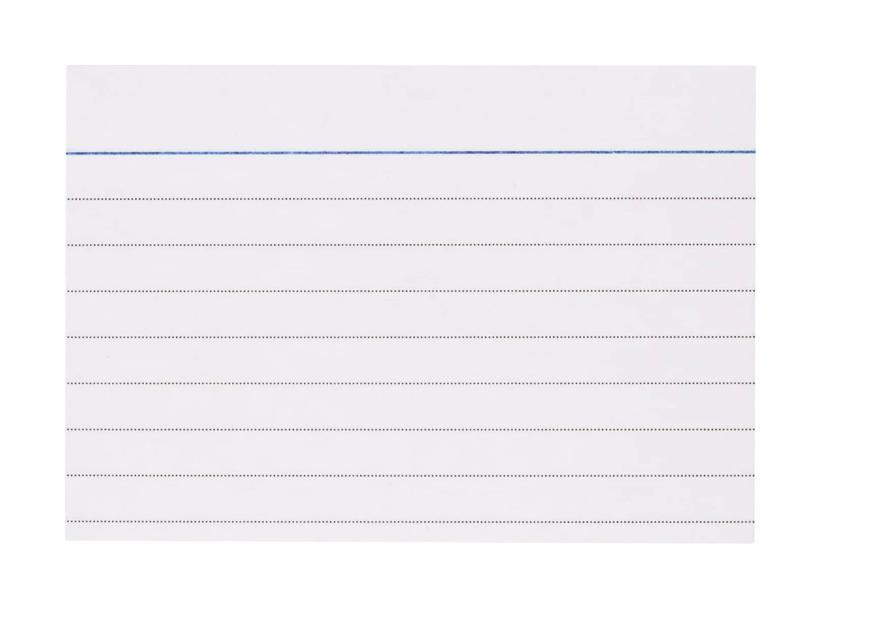 TSI Boîte à fiches DIN A8 100 fiches lignées répertoire A-Z