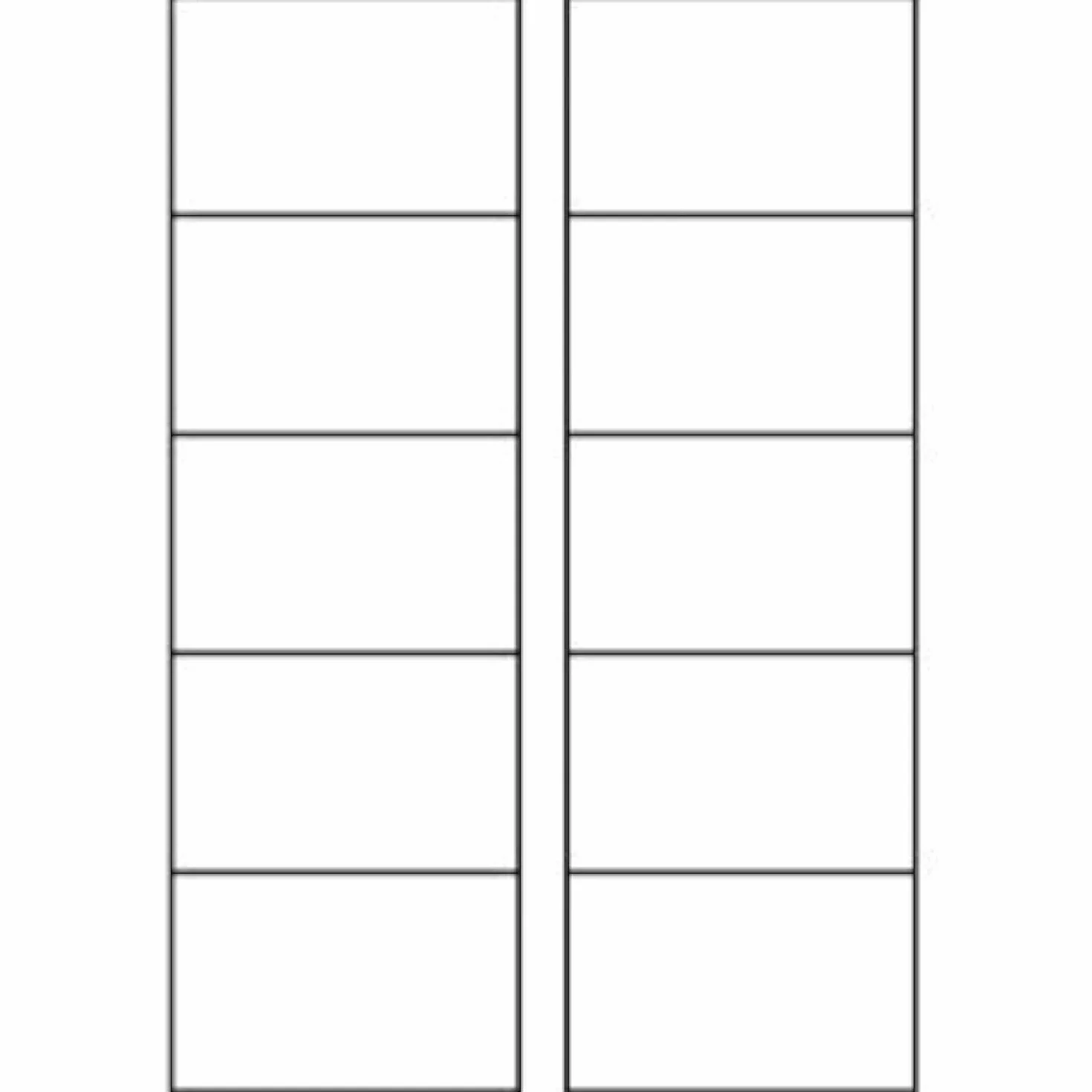 Avery C32026 Pack de 10 feuilles cartes de visite 85 x 54 mm blanc