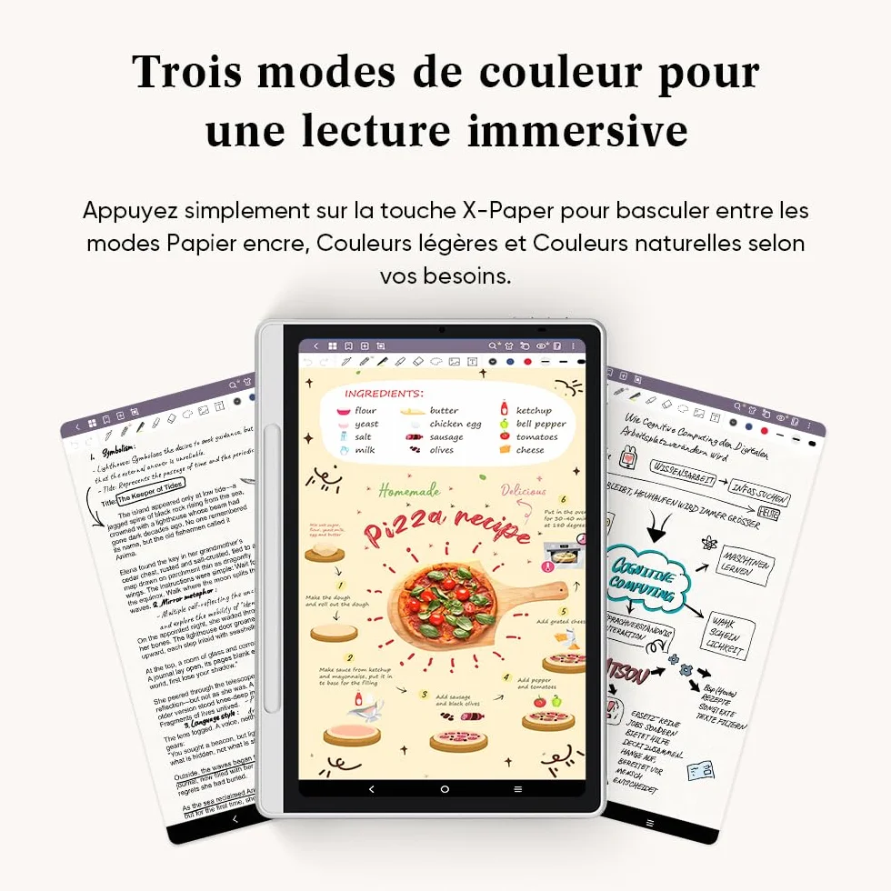 XPPen Magic Note Pad 10,95 Pouces Tablette Prise de Note Numerique avec Trois Modes