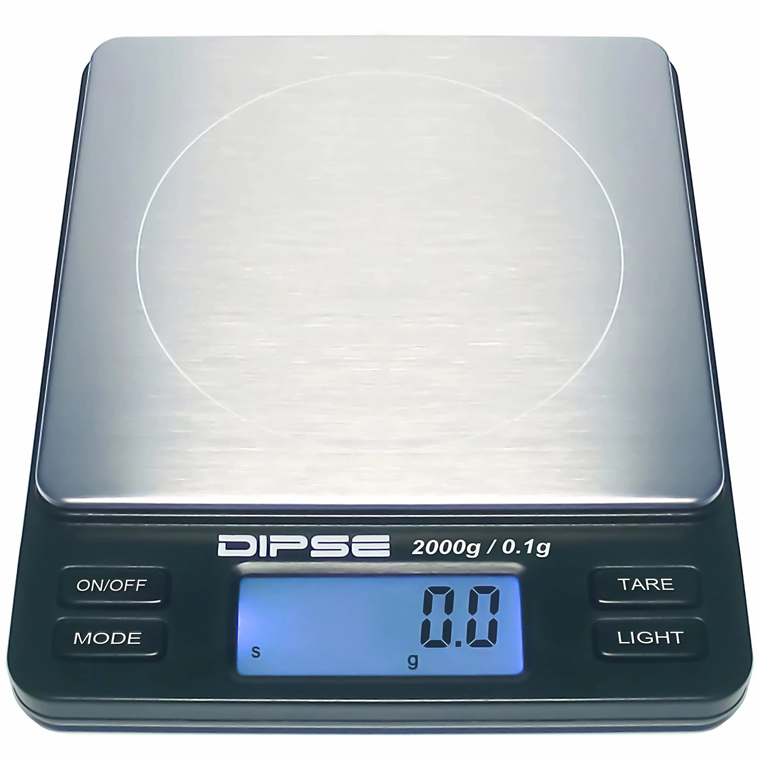 Balance numérique haute précision Dipse TP 2000g x 0,1g avec plateforme extra grande