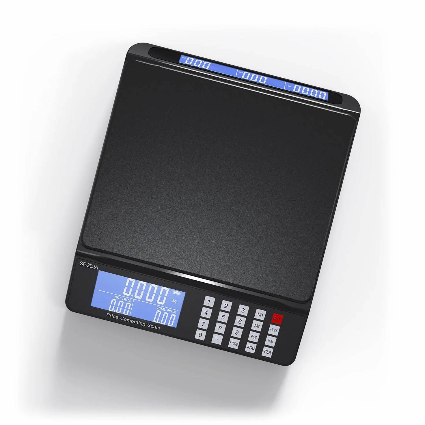 Digital Postal Scale 30kg/66lb Dual Screens PCS Counting Portable Commercial Scale