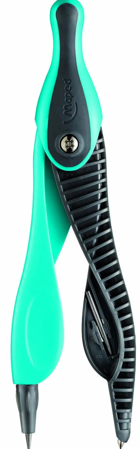 Maped Kid´Z Compas Ergonomique Bleu Rose Vert