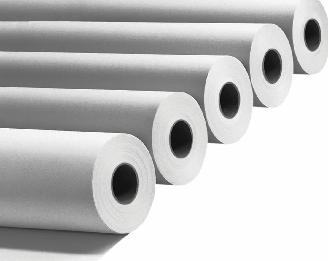 Rouleaux Traceur Papier Blanc 914 mm x 50 m 90 g/m² A0 Lot de 4 Pièces Compatible HP EPSON STYLUS